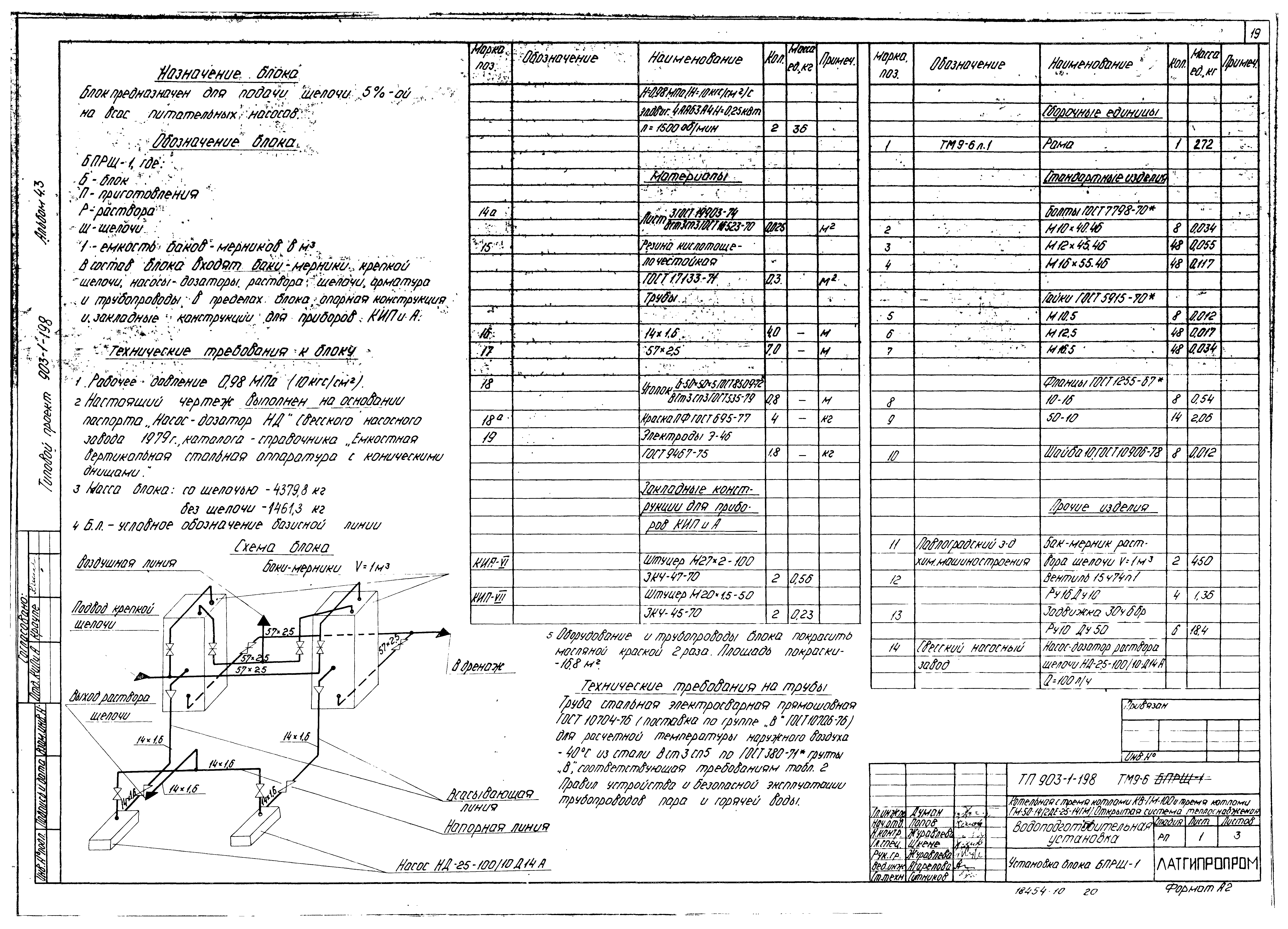 Типовой проект 903-1-198