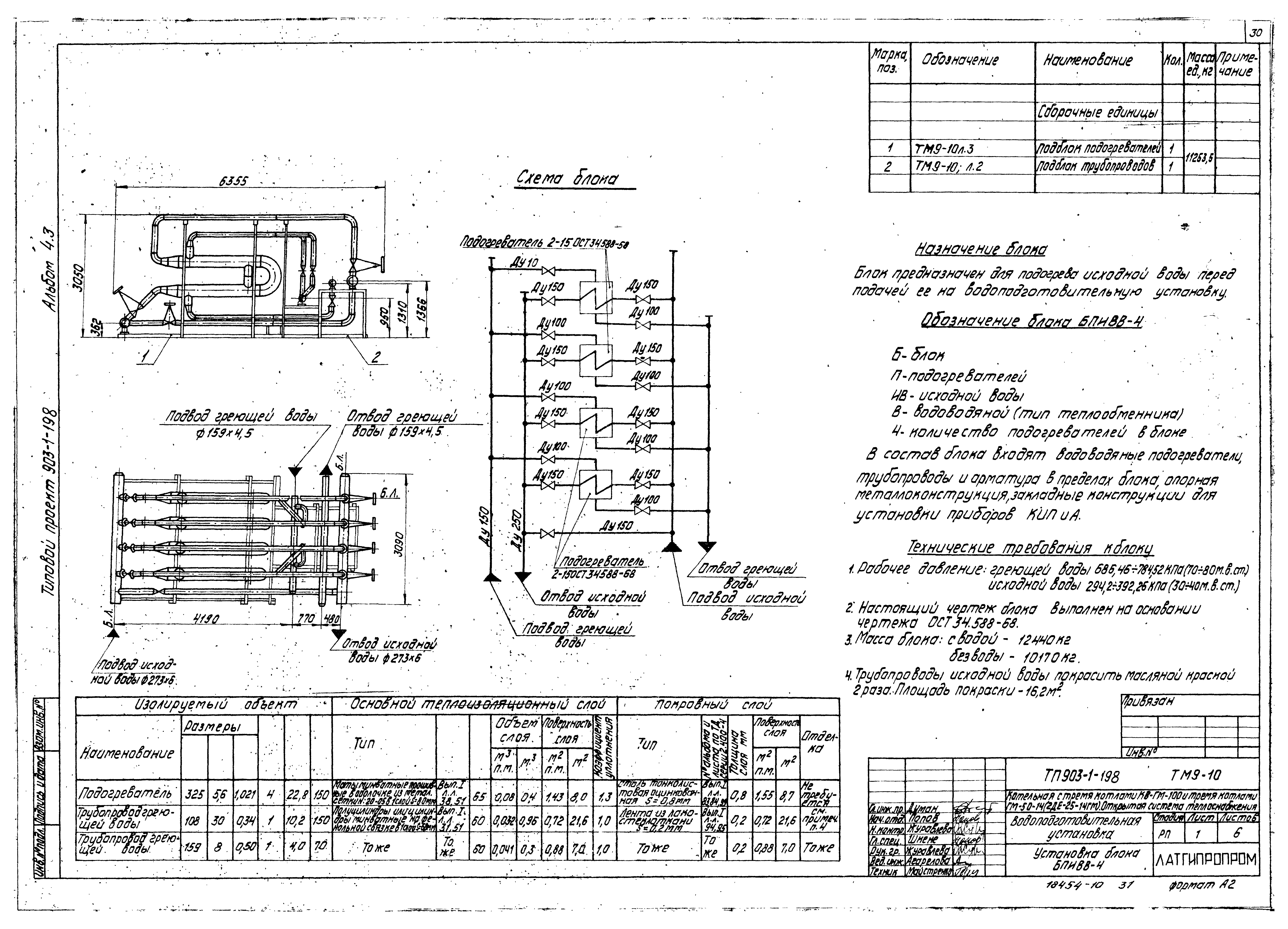 Типовой проект 903-1-198