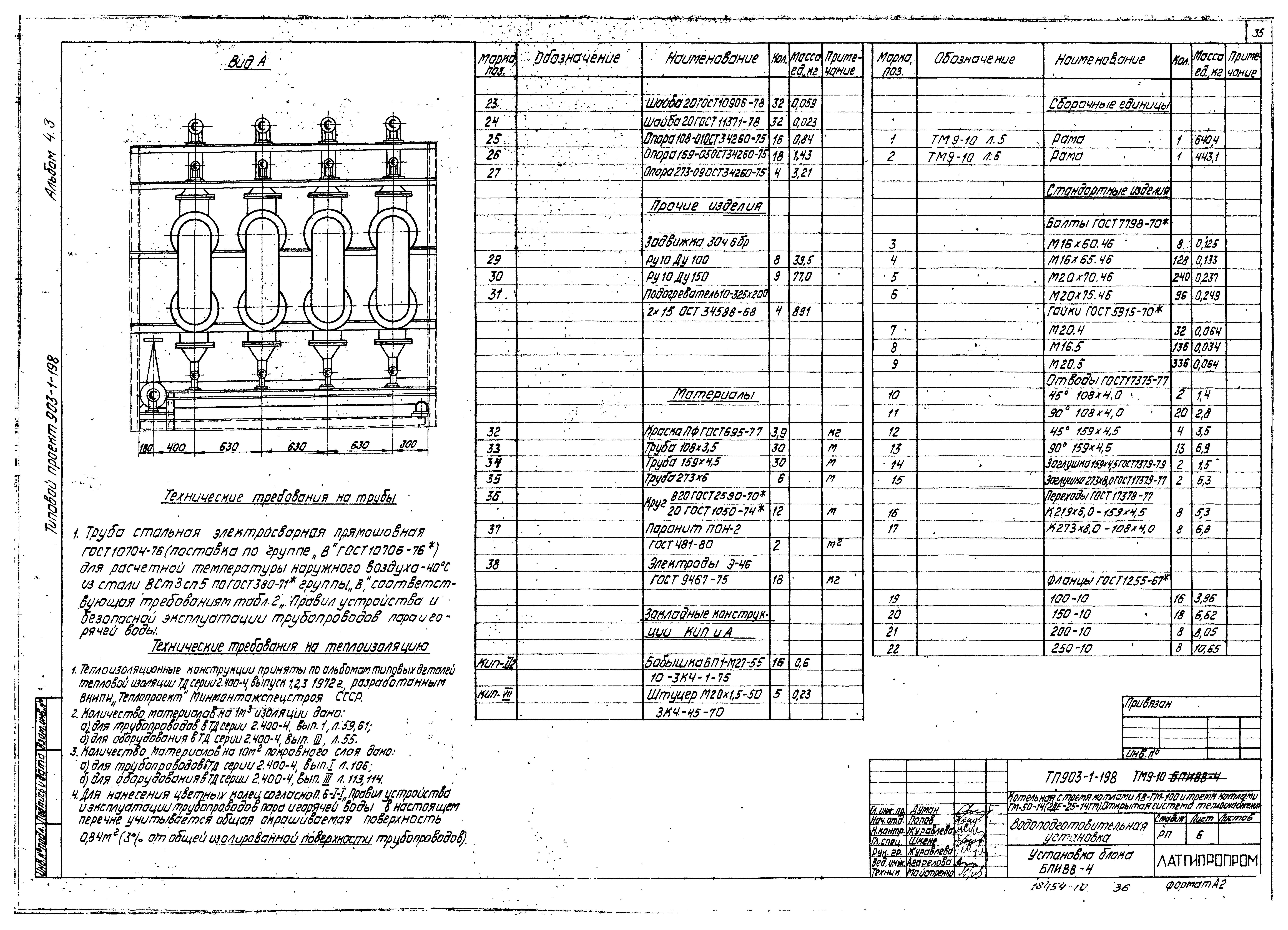 Типовой проект 903-1-198