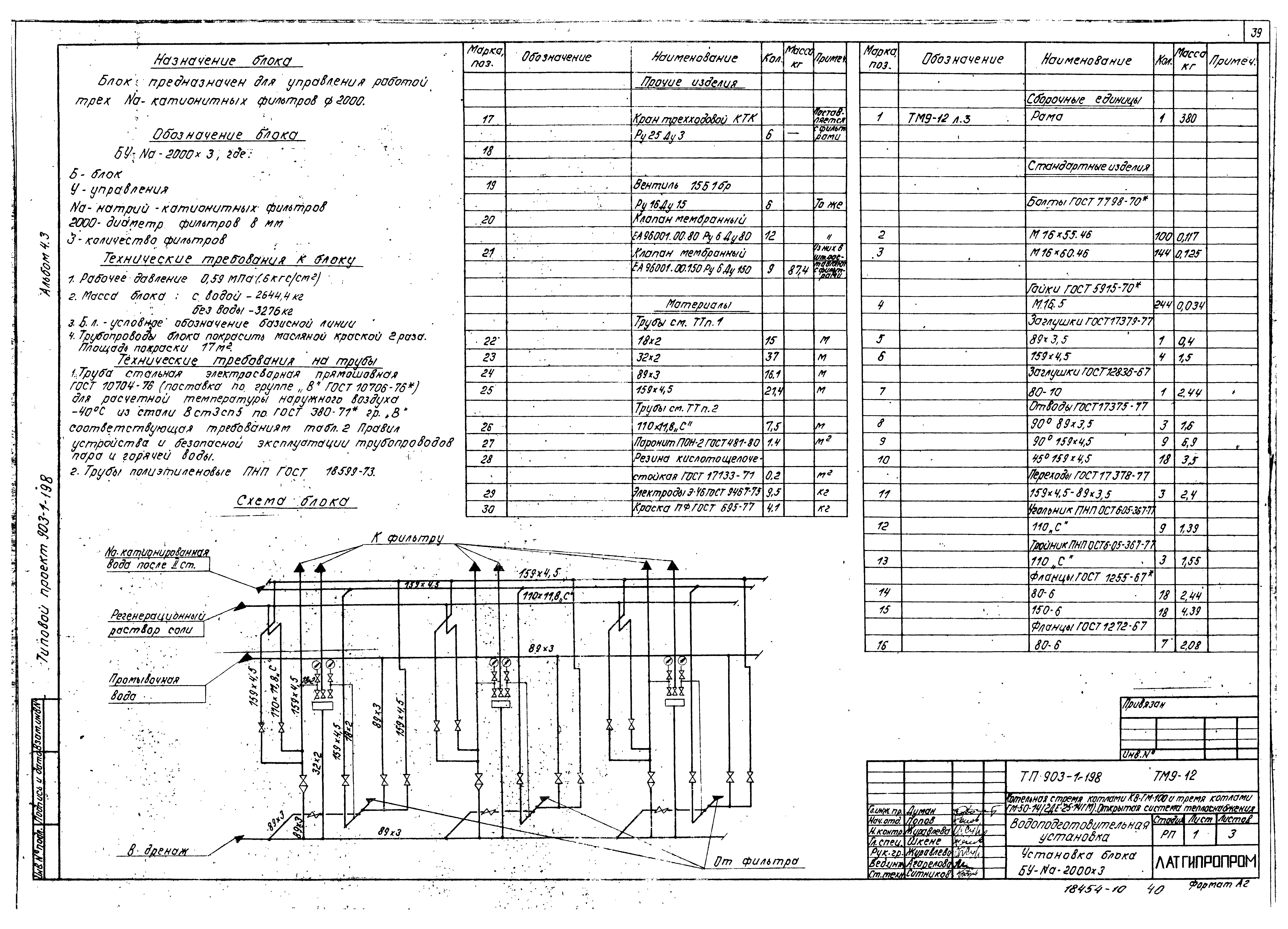 Типовой проект 903-1-198