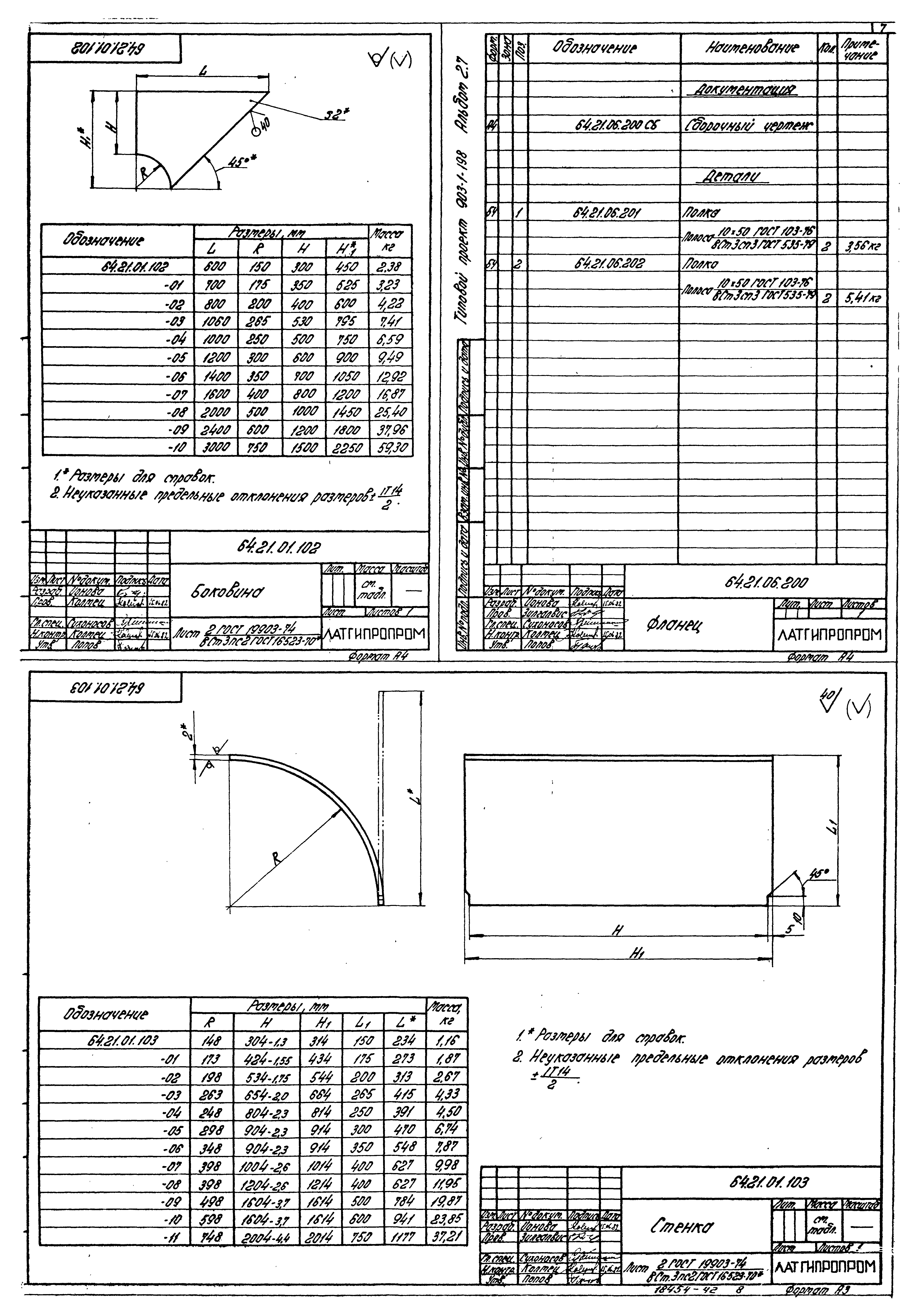 Типовой проект 903-1-198