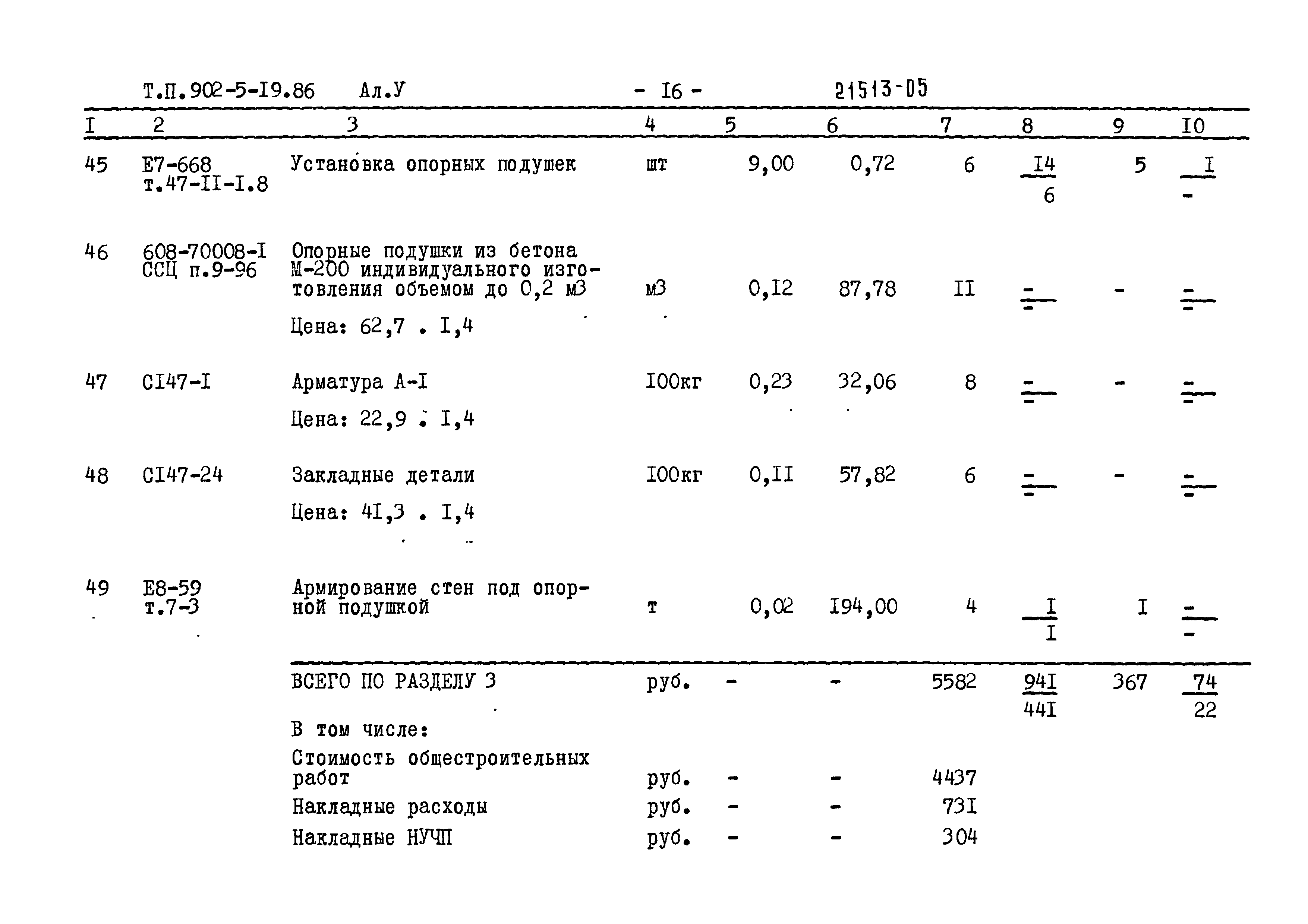 Типовой проект 902-5-19.86