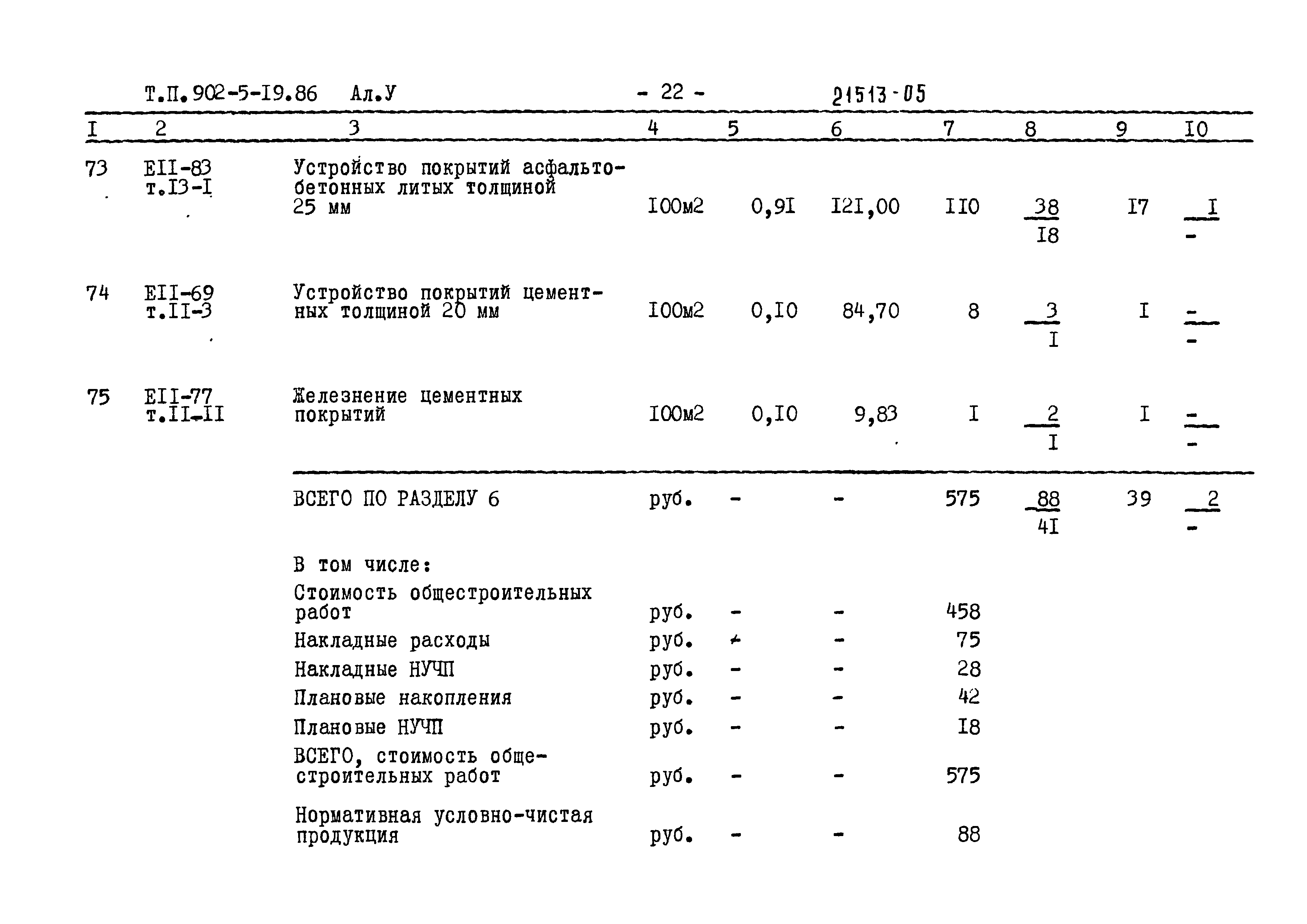 Типовой проект 902-5-19.86