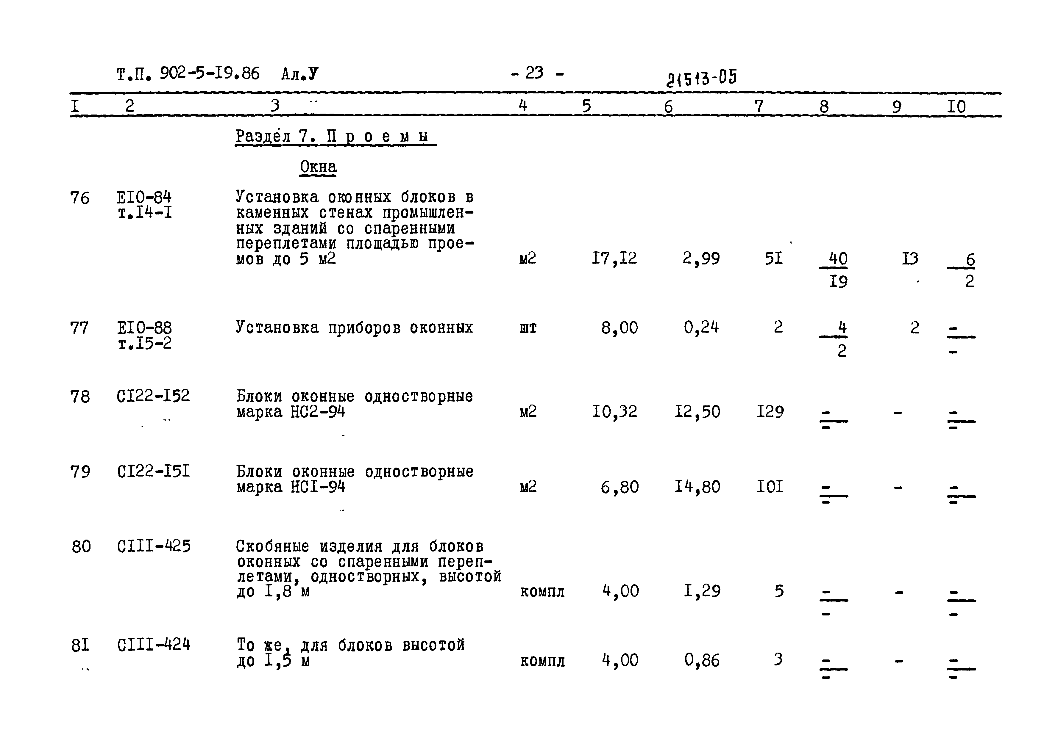 Типовой проект 902-5-19.86