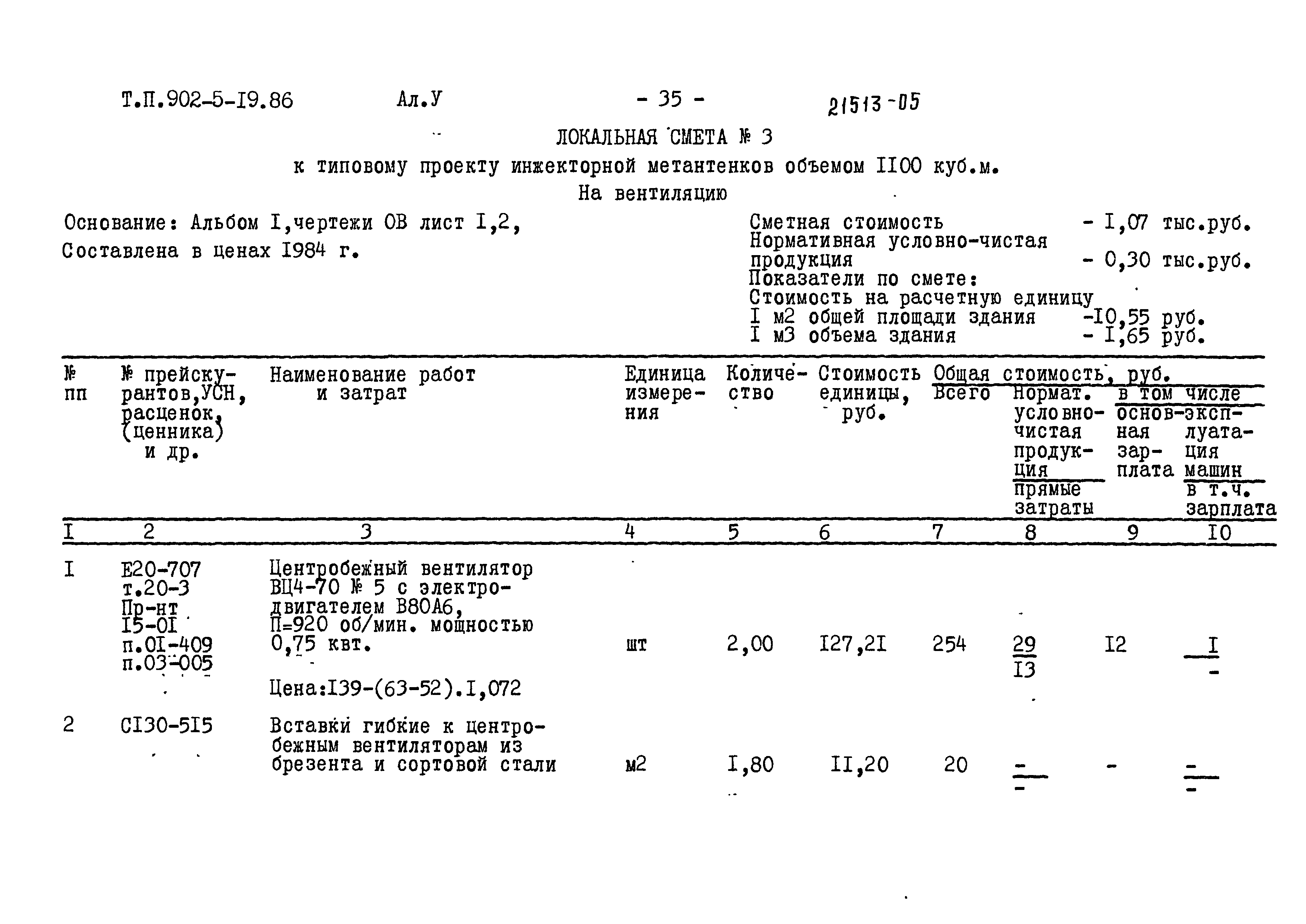 Типовой проект 902-5-19.86