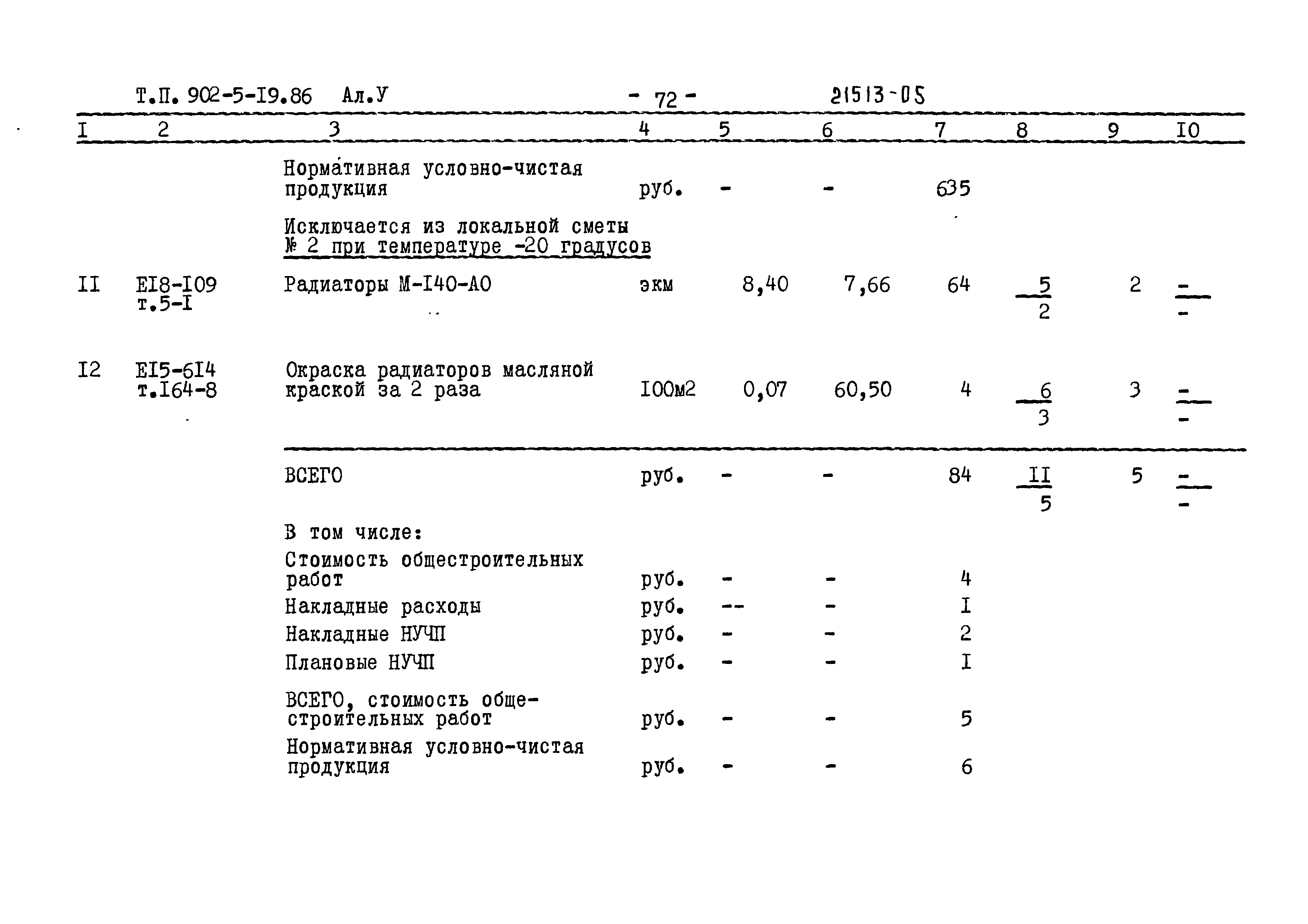 Типовой проект 902-5-19.86