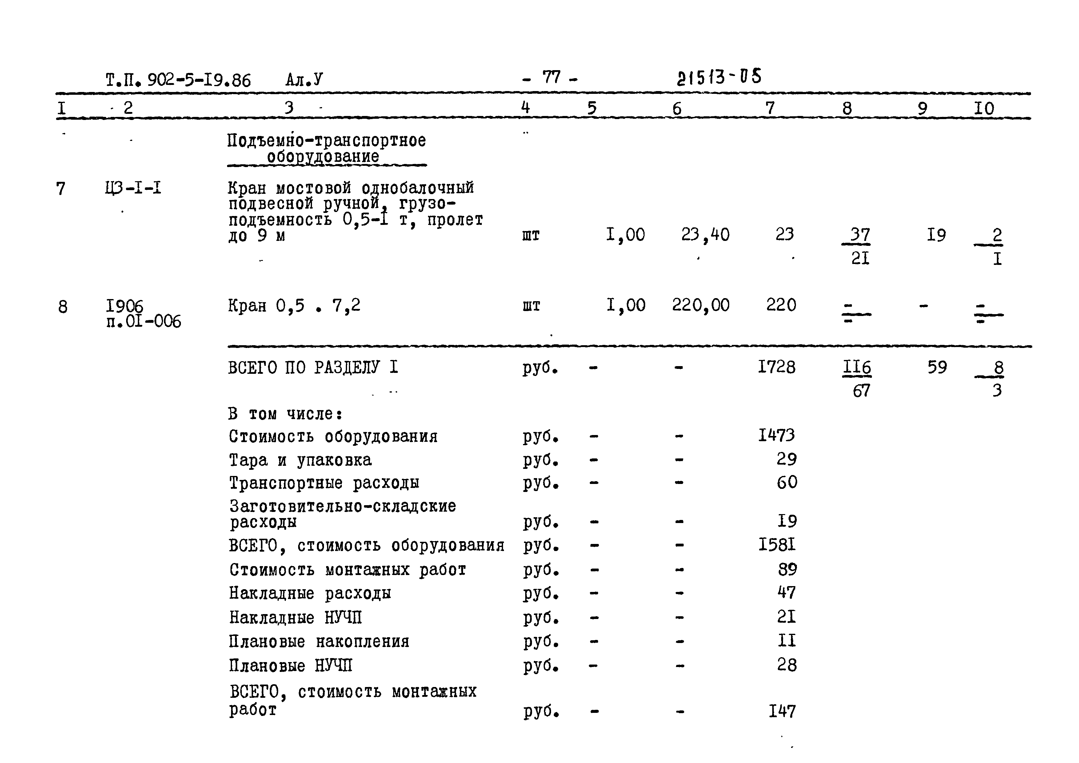 Типовой проект 902-5-19.86