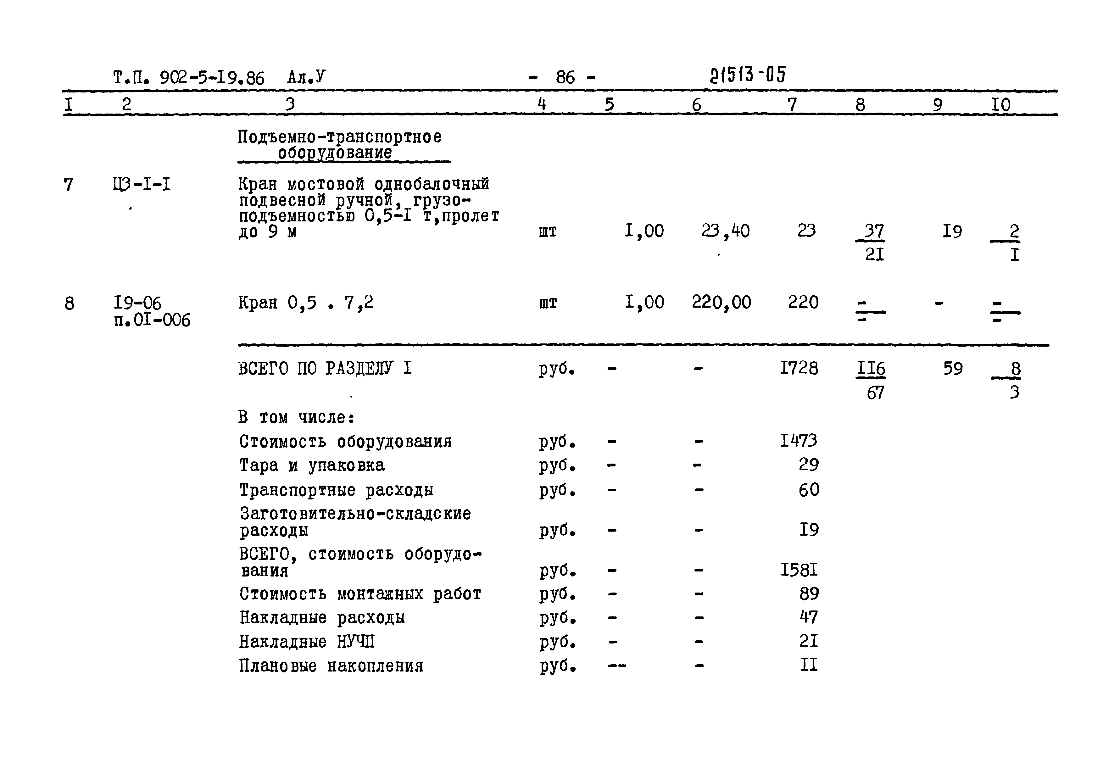Типовой проект 902-5-19.86