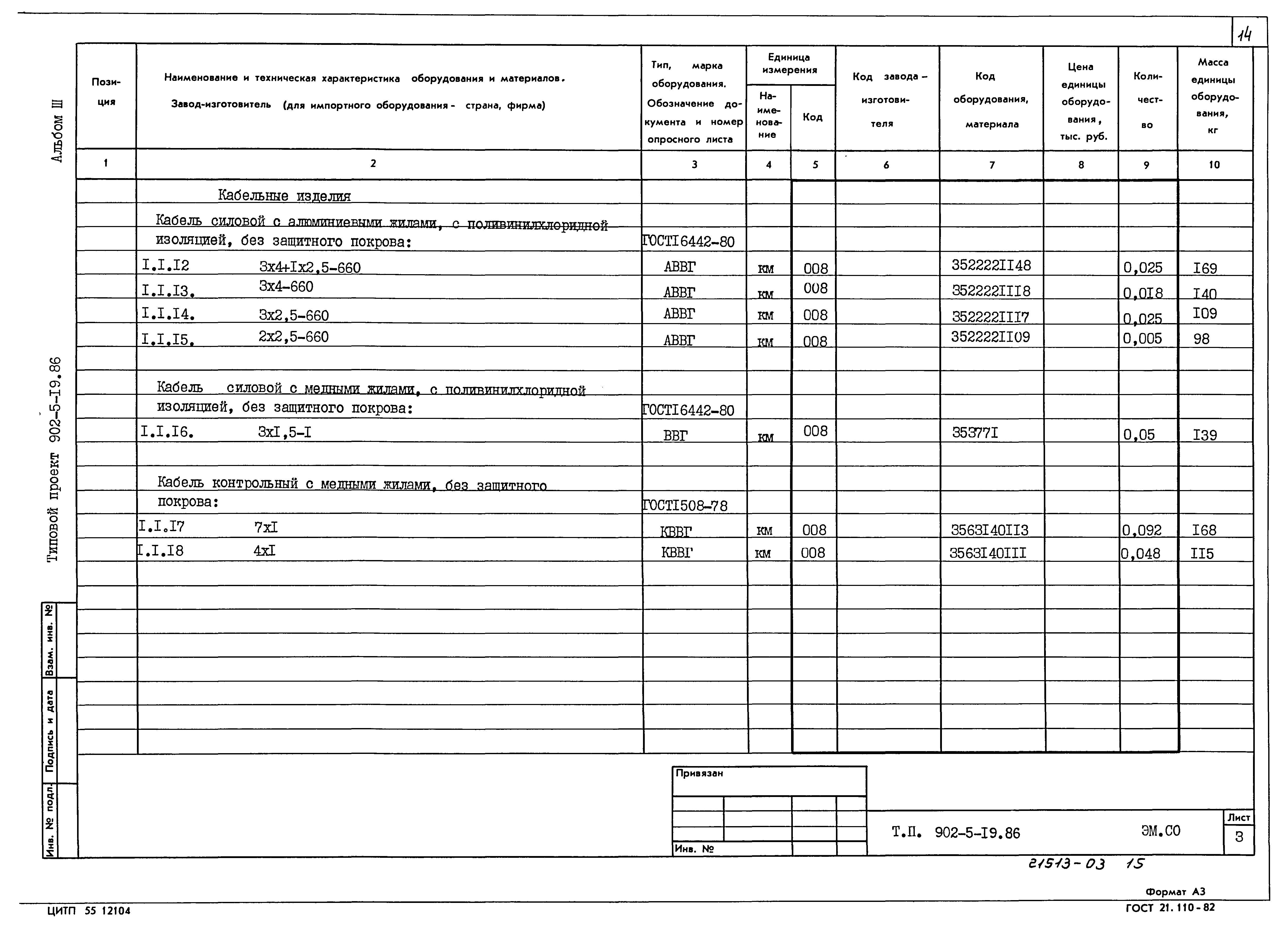 Типовой проект 902-5-19.86