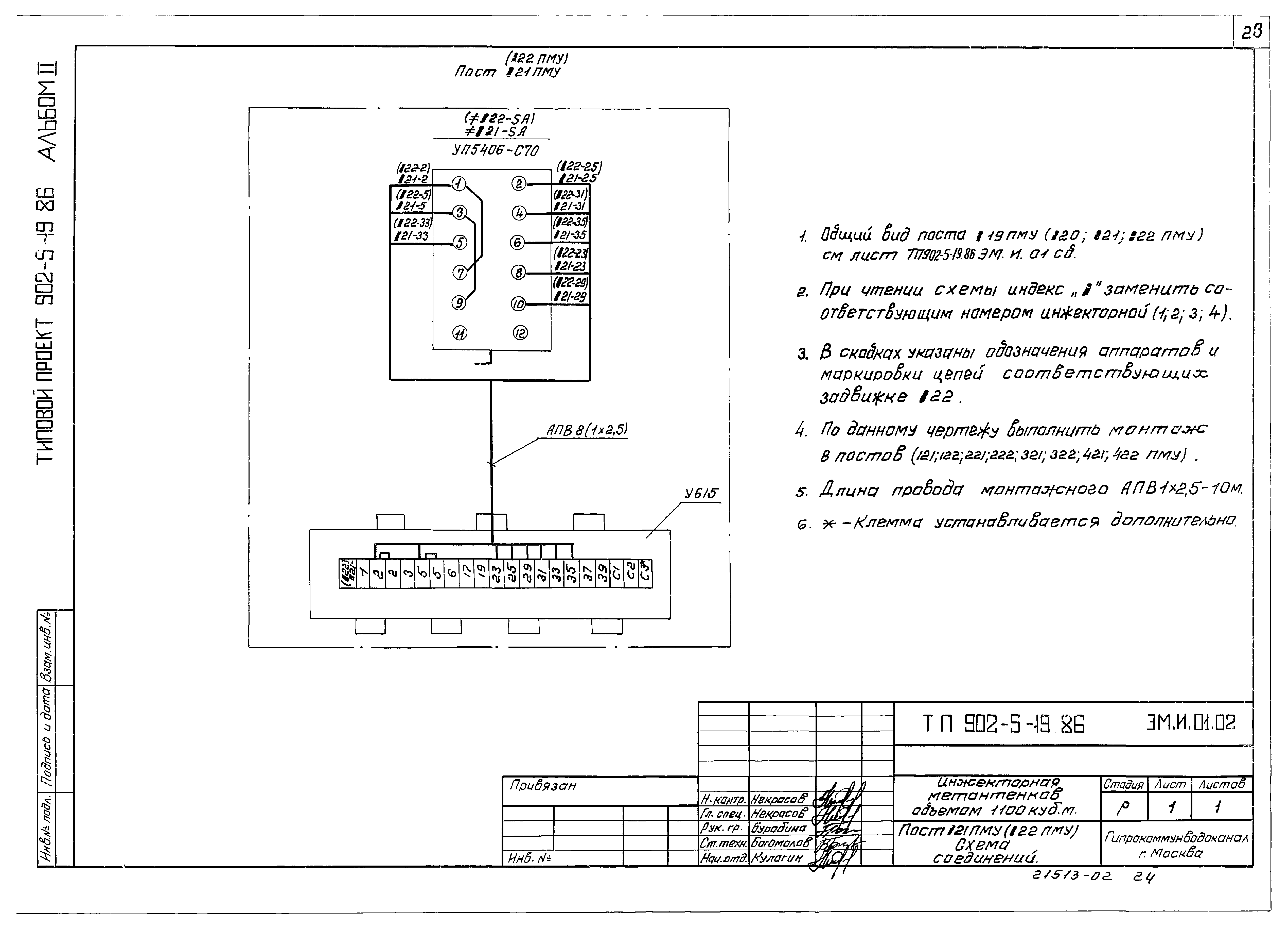 Типовой проект 902-5-19.86
