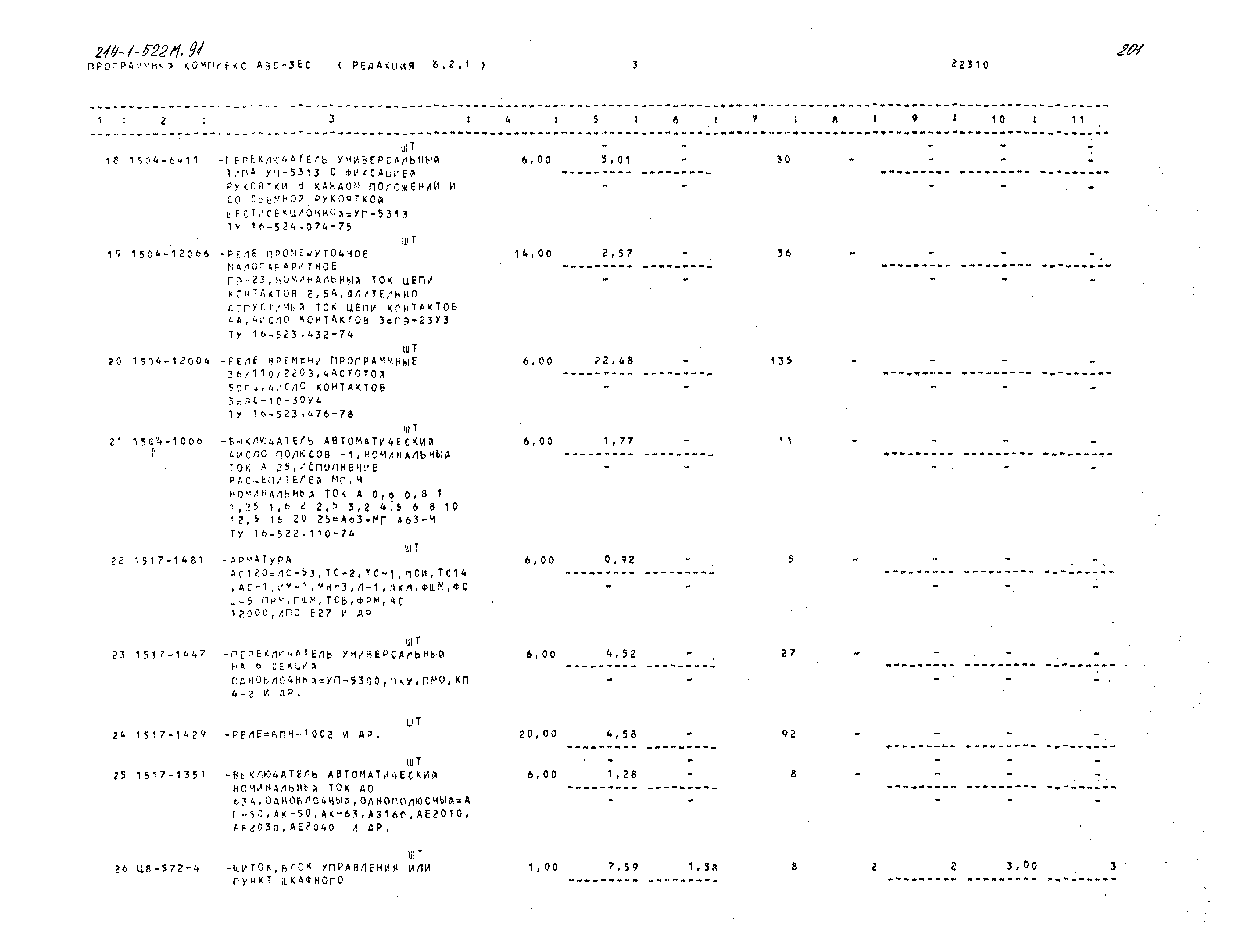 Типовой проект 214-1-522м.91