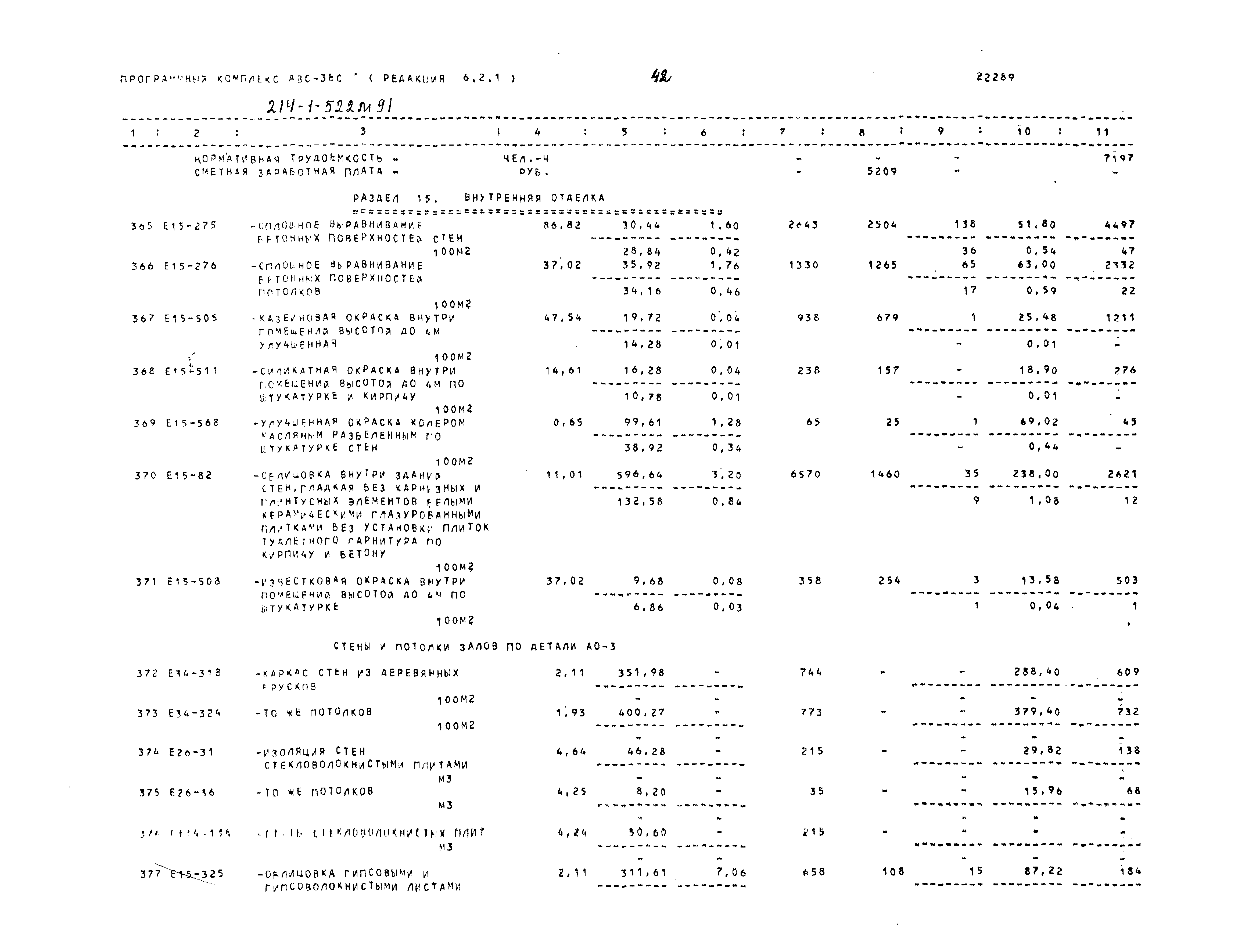 Типовой проект 214-1-522м.91