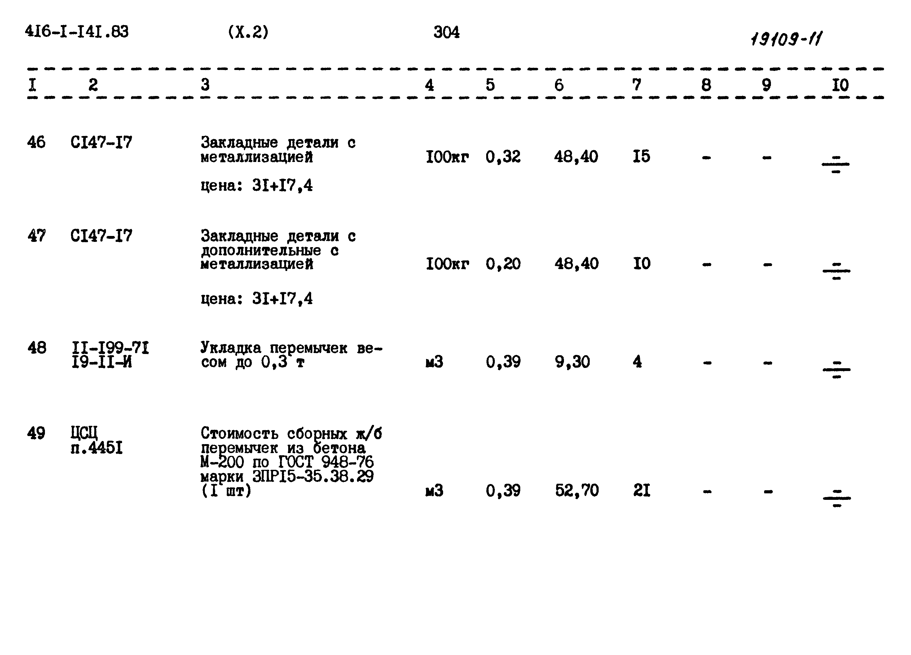 Типовой проект 416-1-141.83
