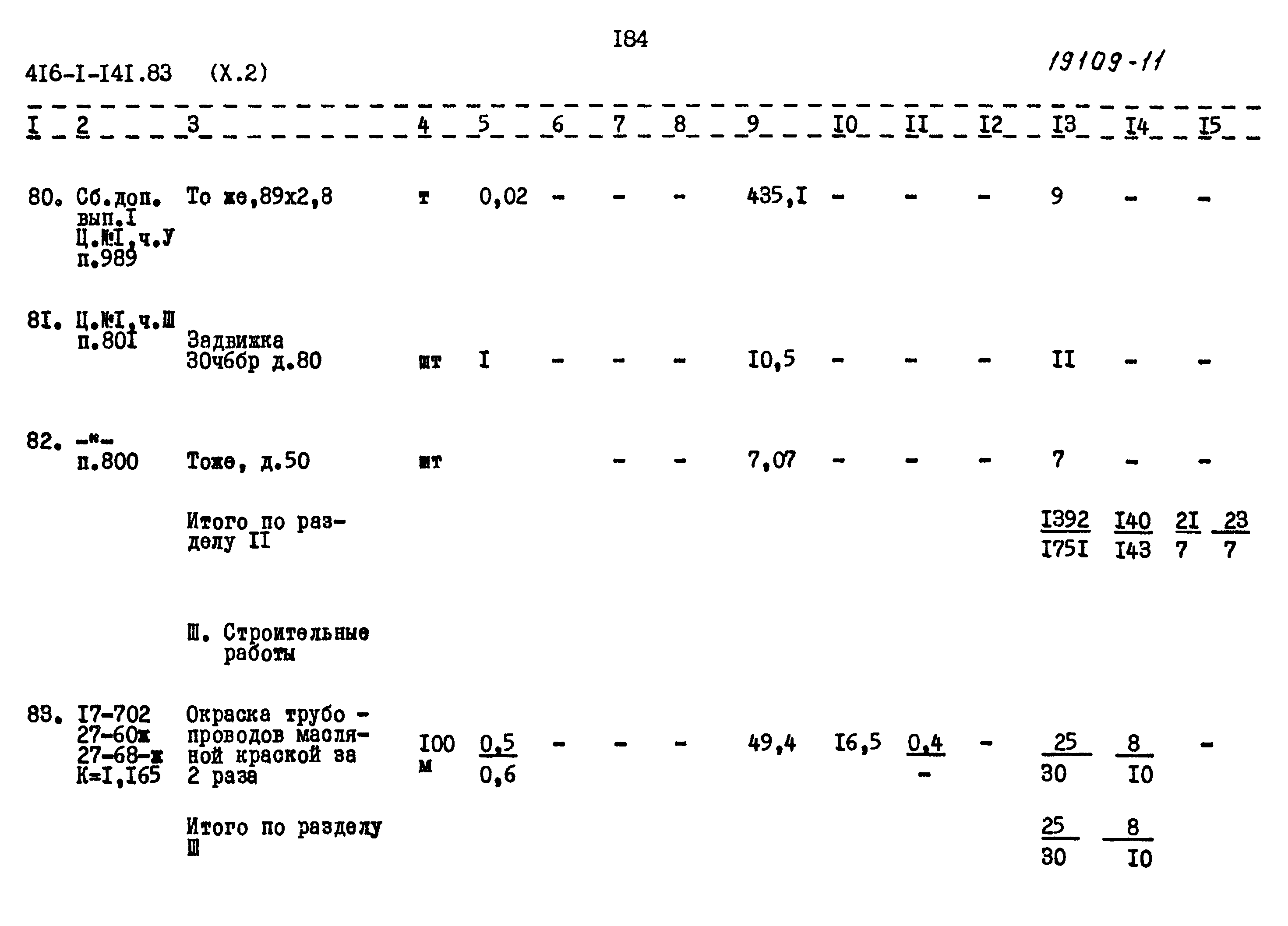 Типовой проект 416-1-141.83