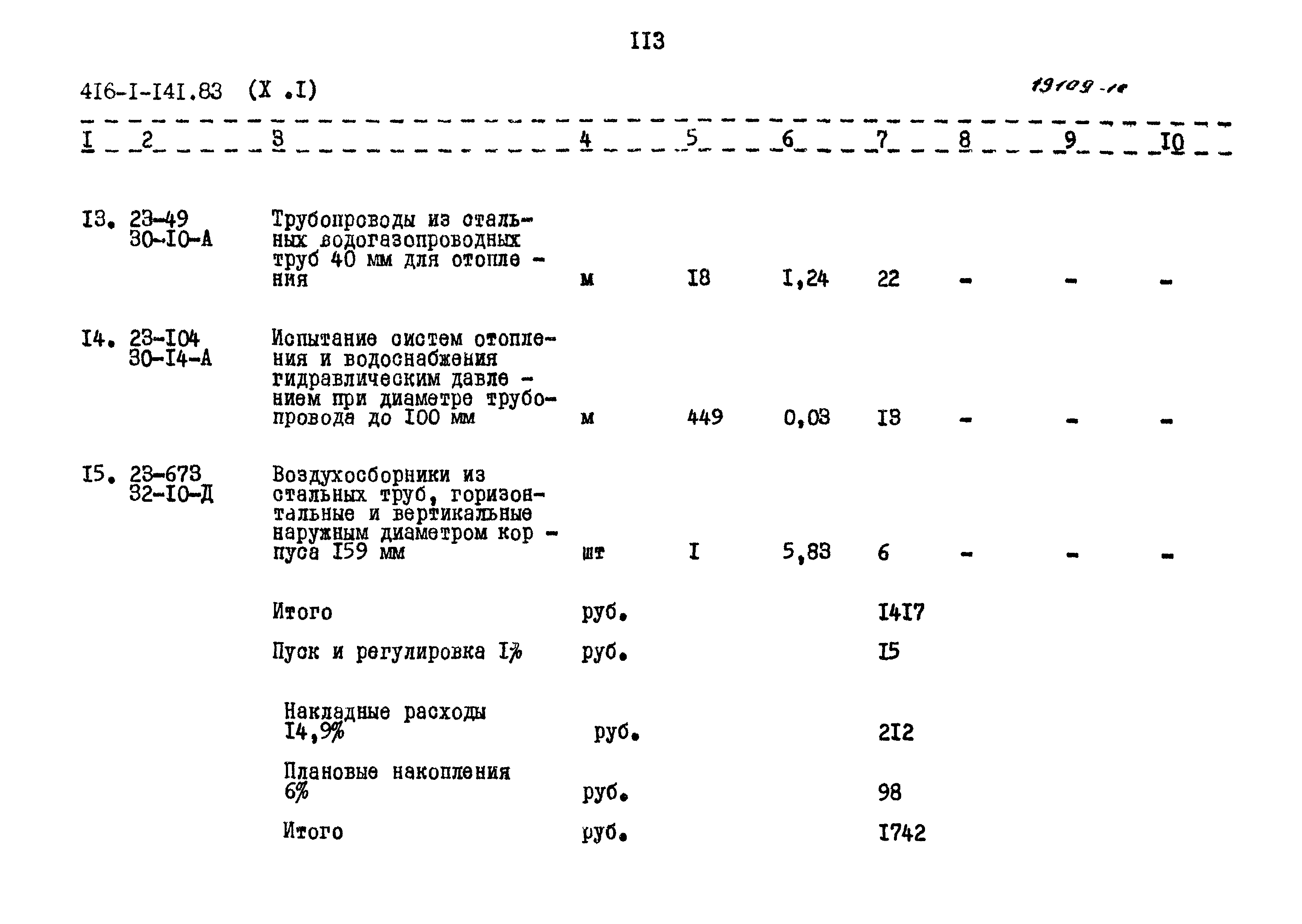 Типовой проект 416-1-141.83