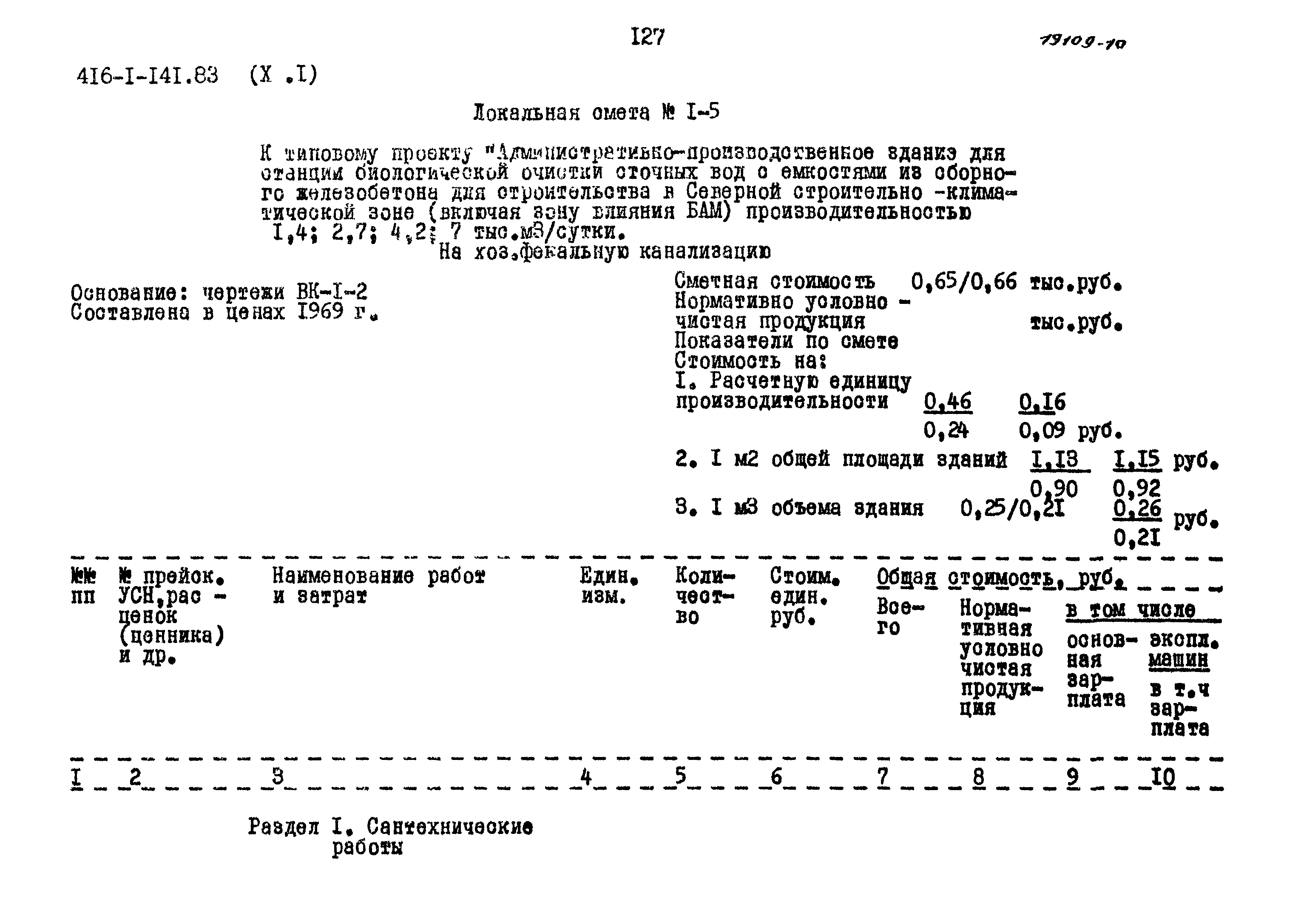 Типовой проект 416-1-141.83
