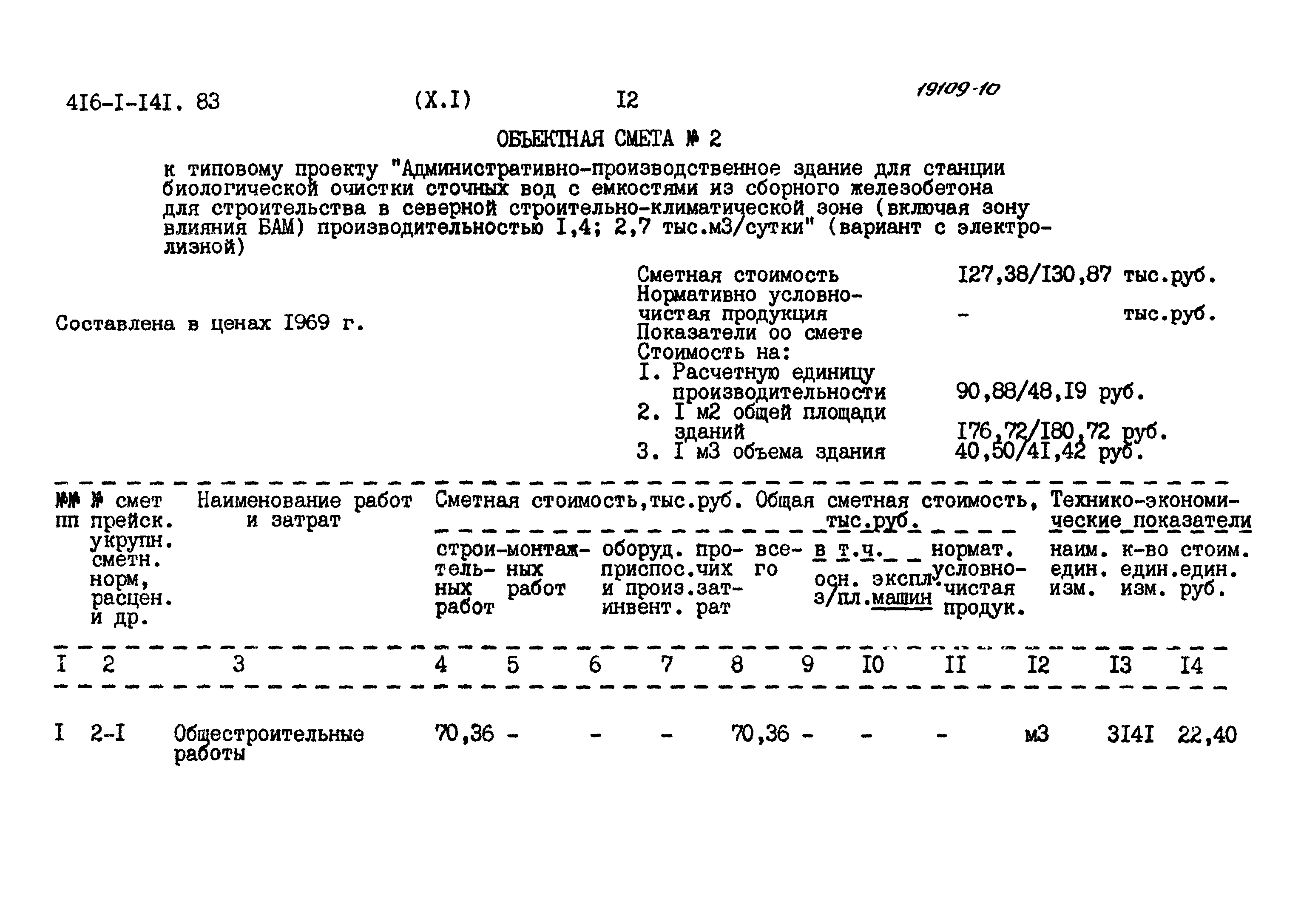 Типовой проект 416-1-141.83