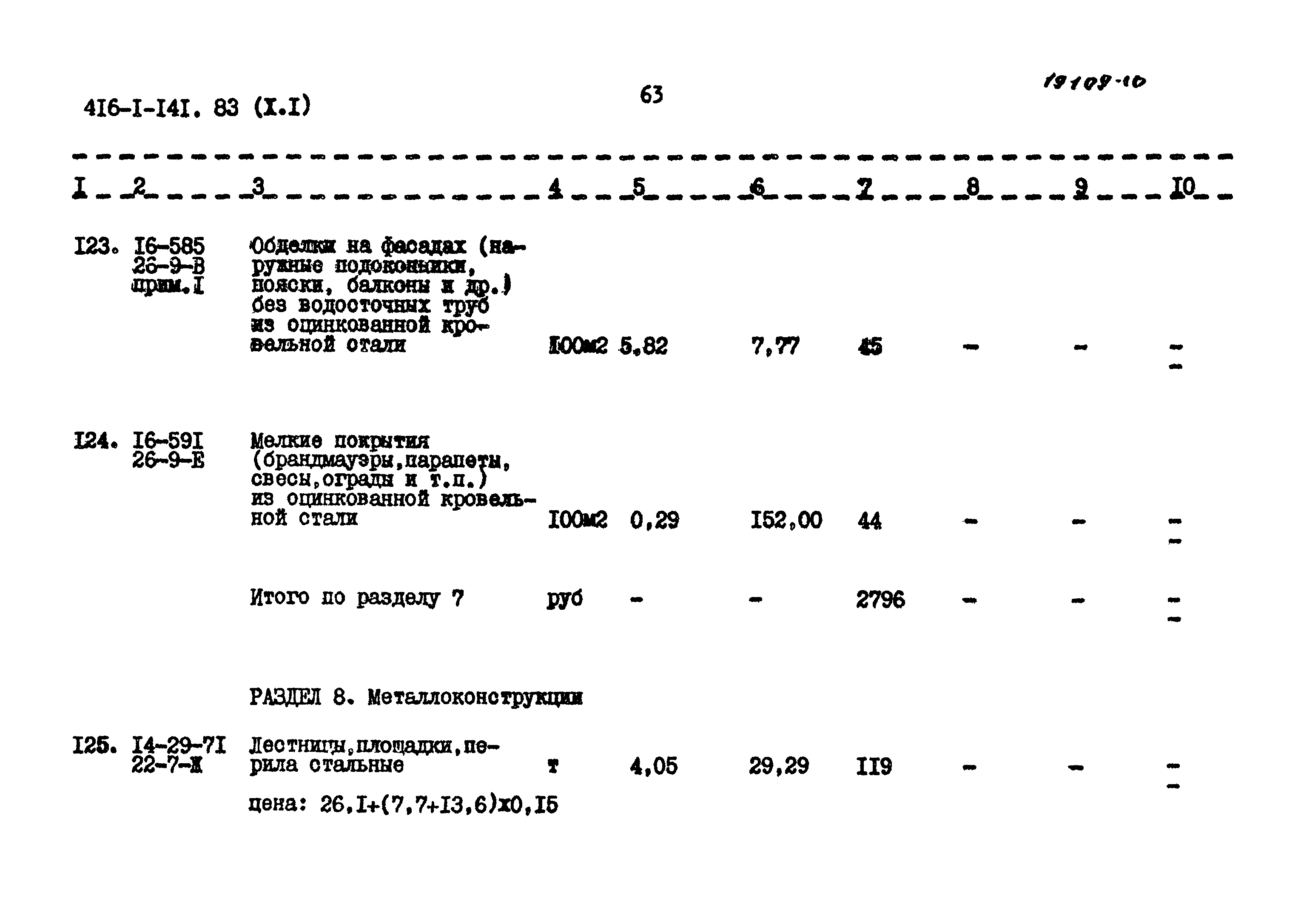 Типовой проект 416-1-141.83