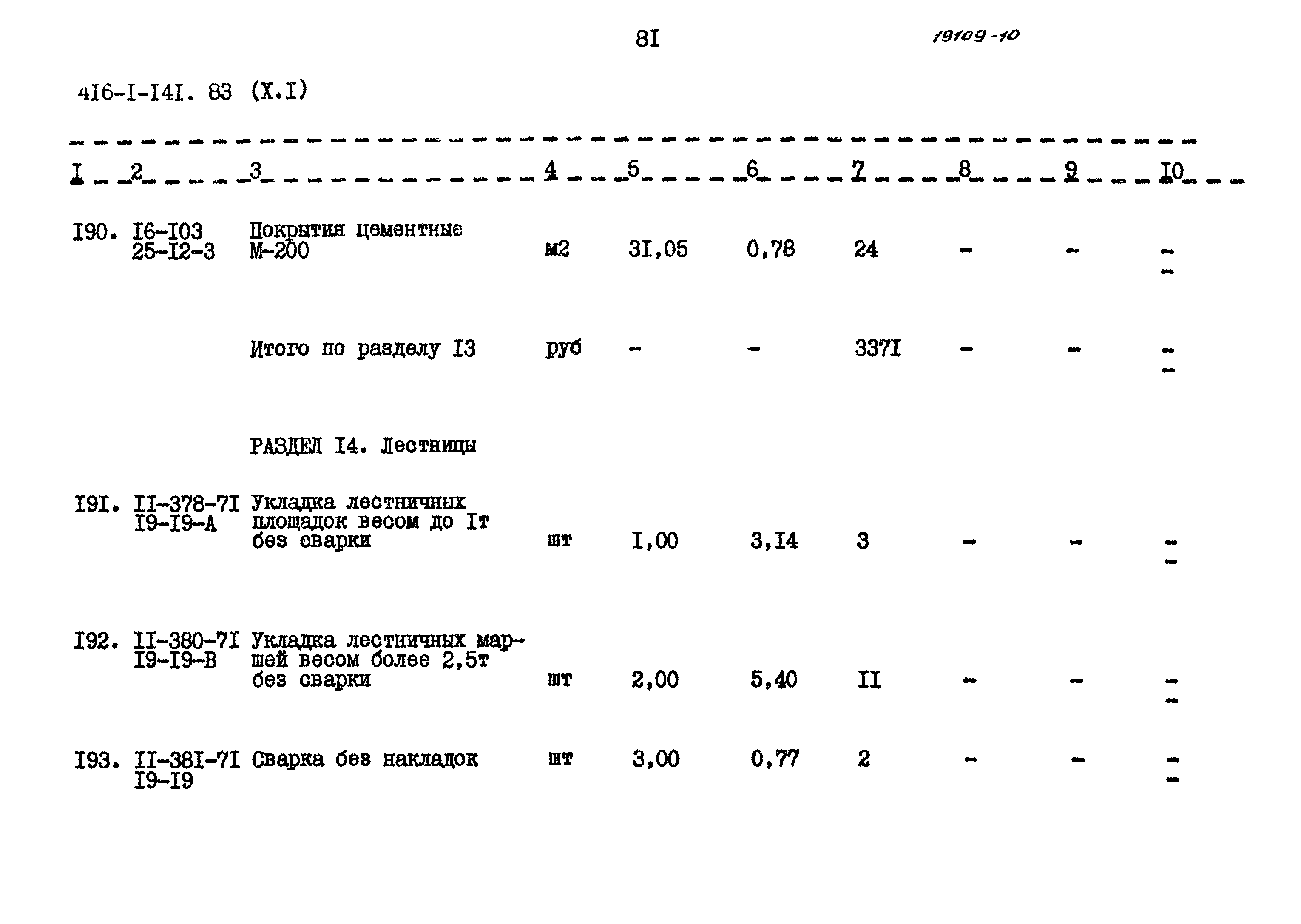 Типовой проект 416-1-141.83