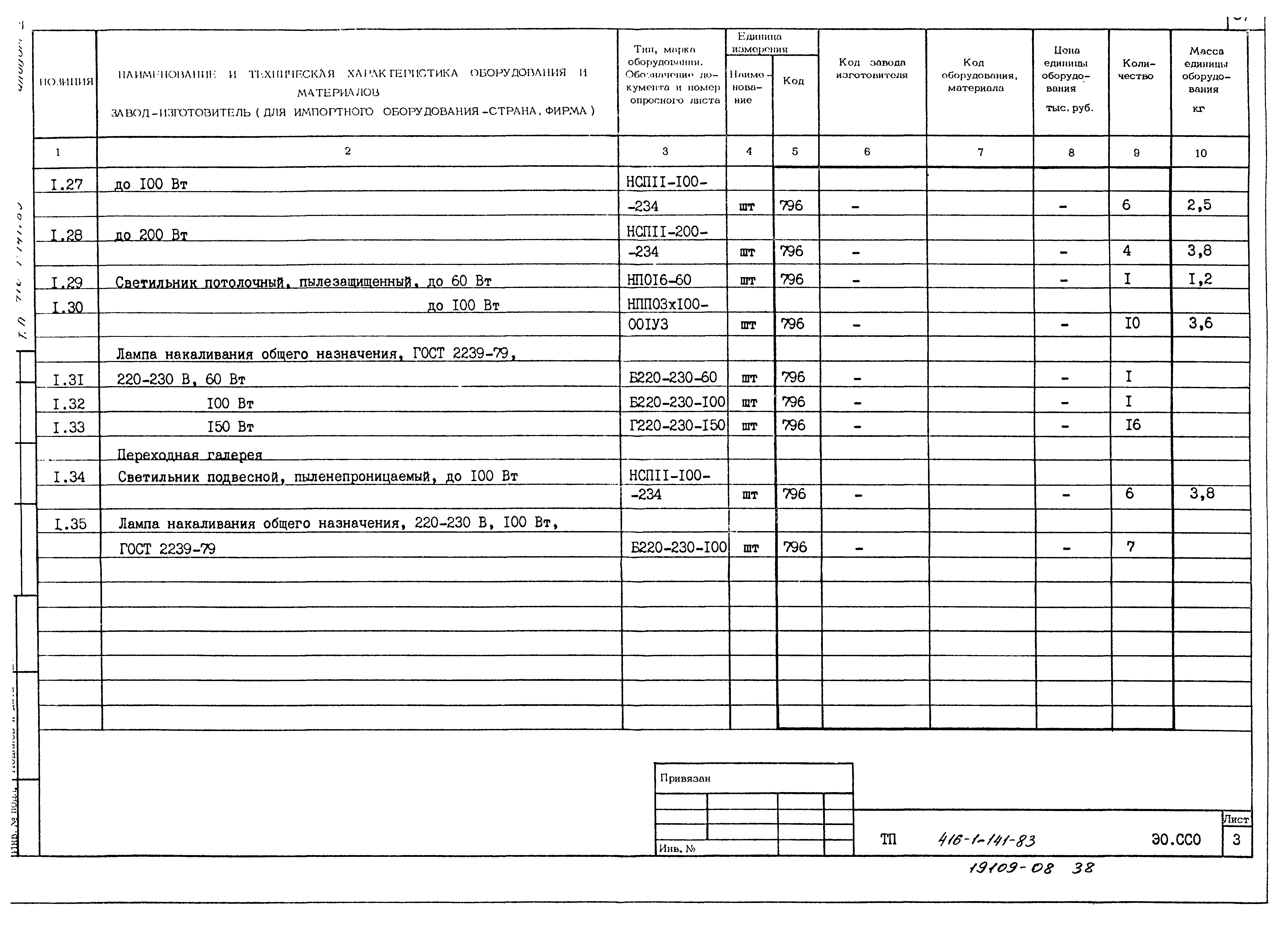Типовой проект 416-1-141.83