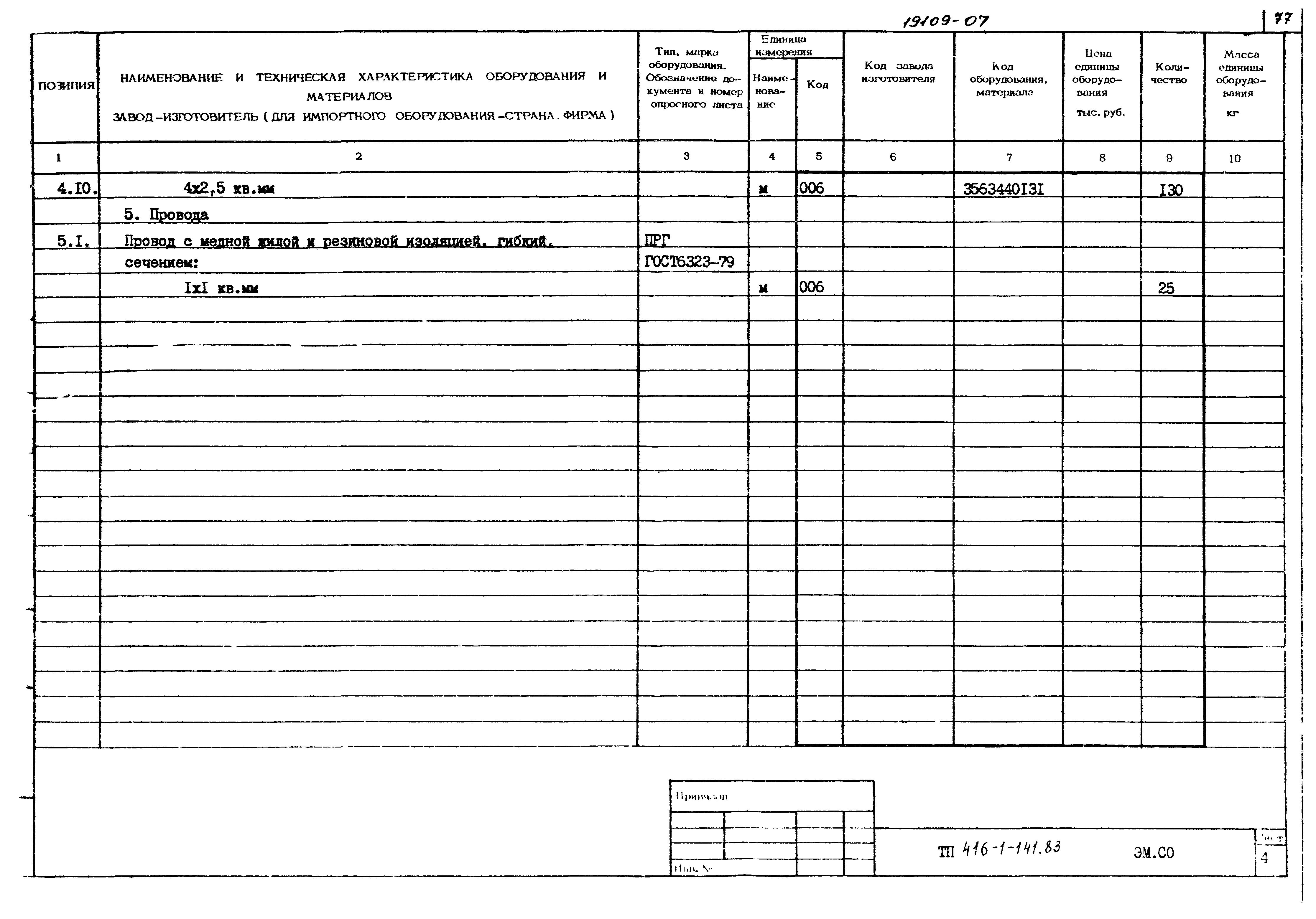Типовой проект 416-1-141.83