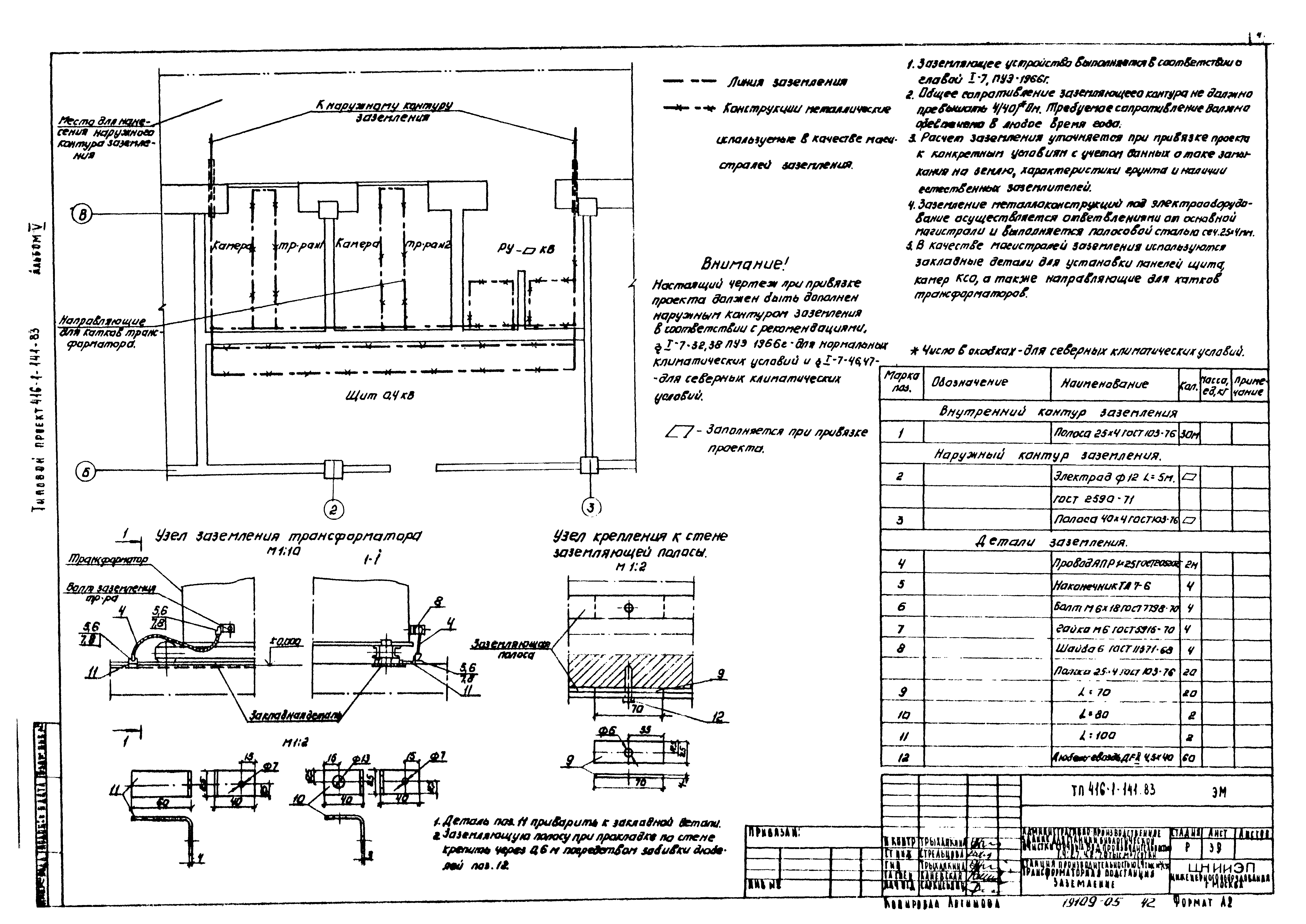 Типовой проект 416-1-141.83