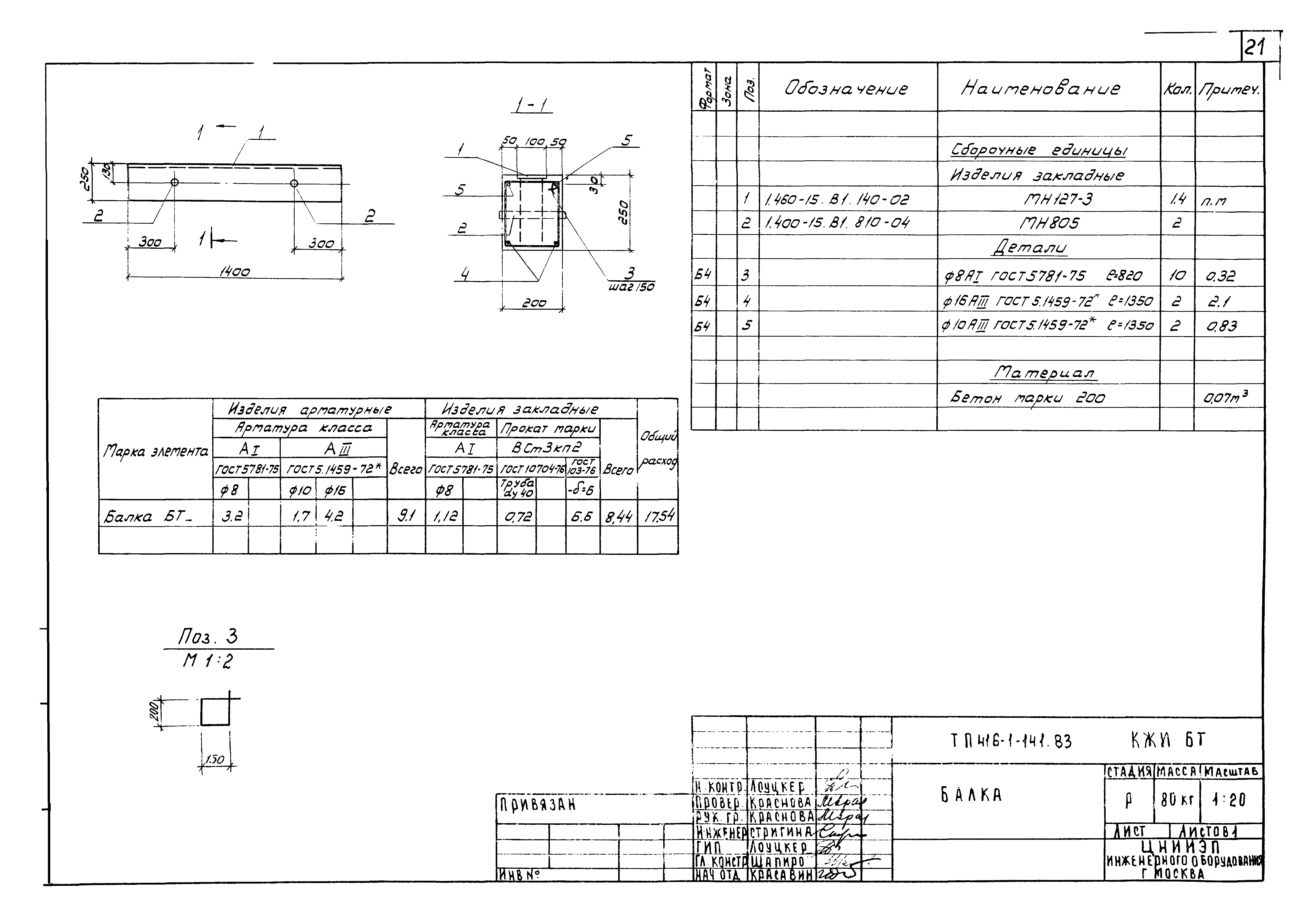Типовой проект 416-1-141.83
