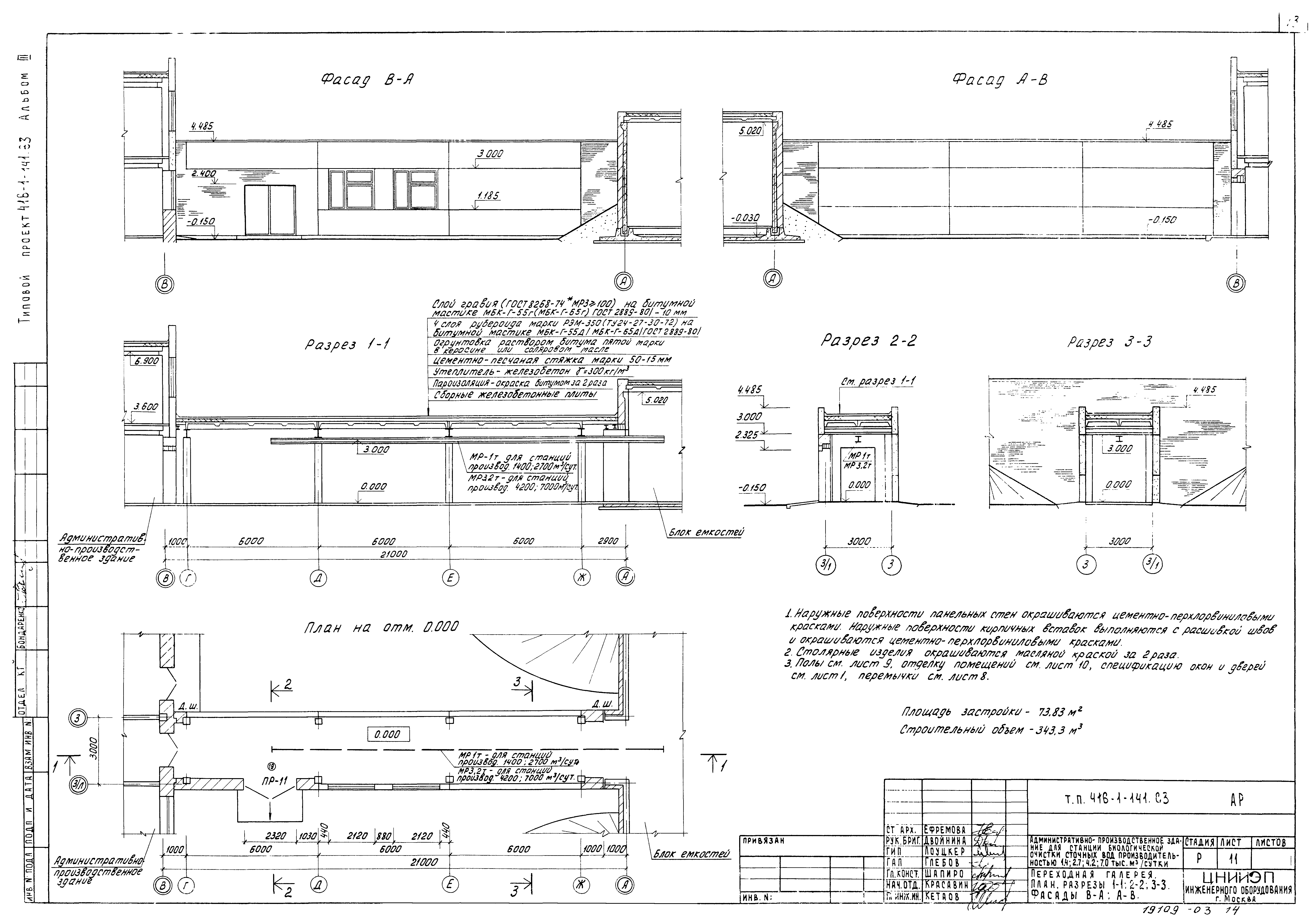 Типовой проект 416-1-141.83
