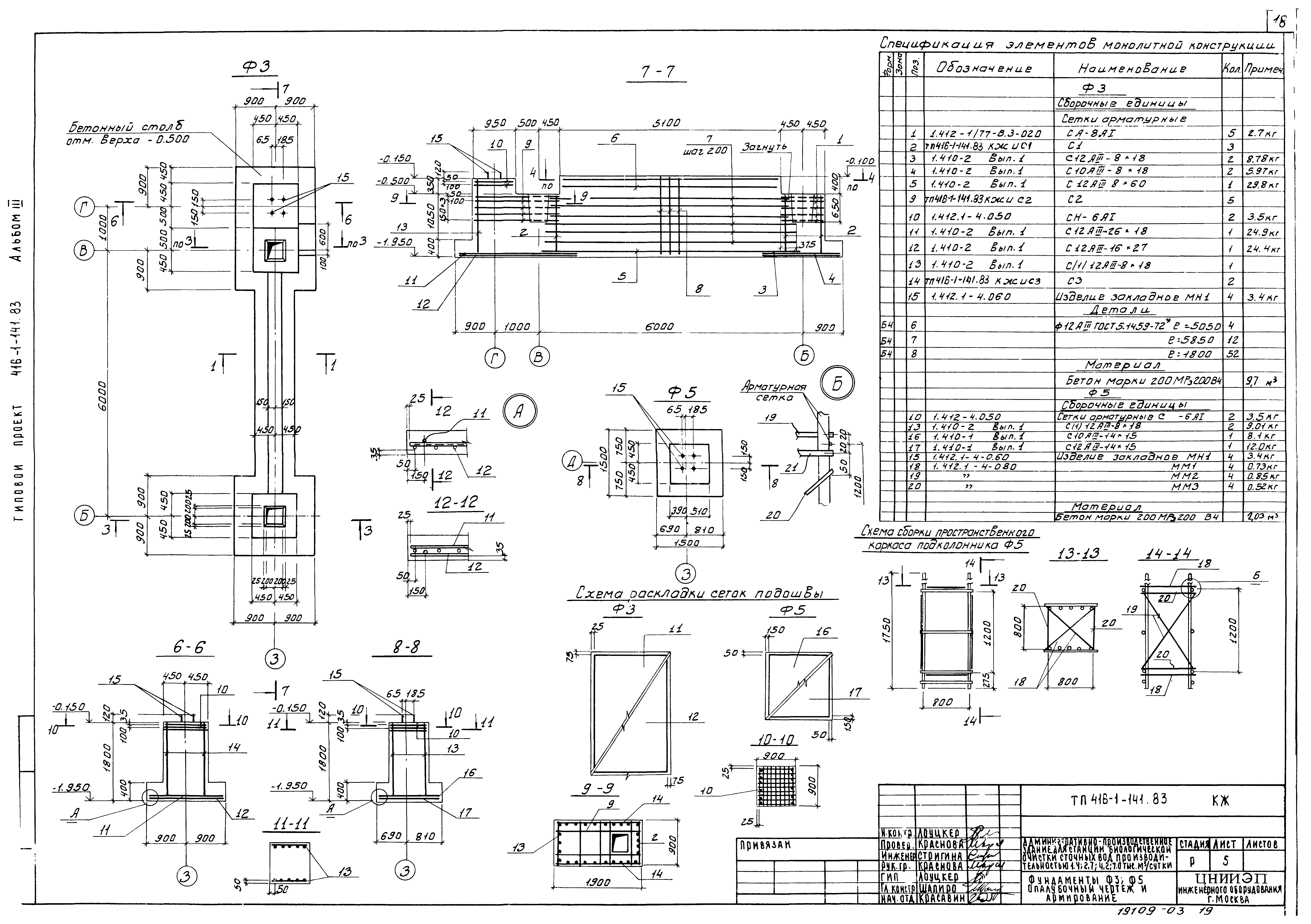 Типовой проект 416-1-141.83