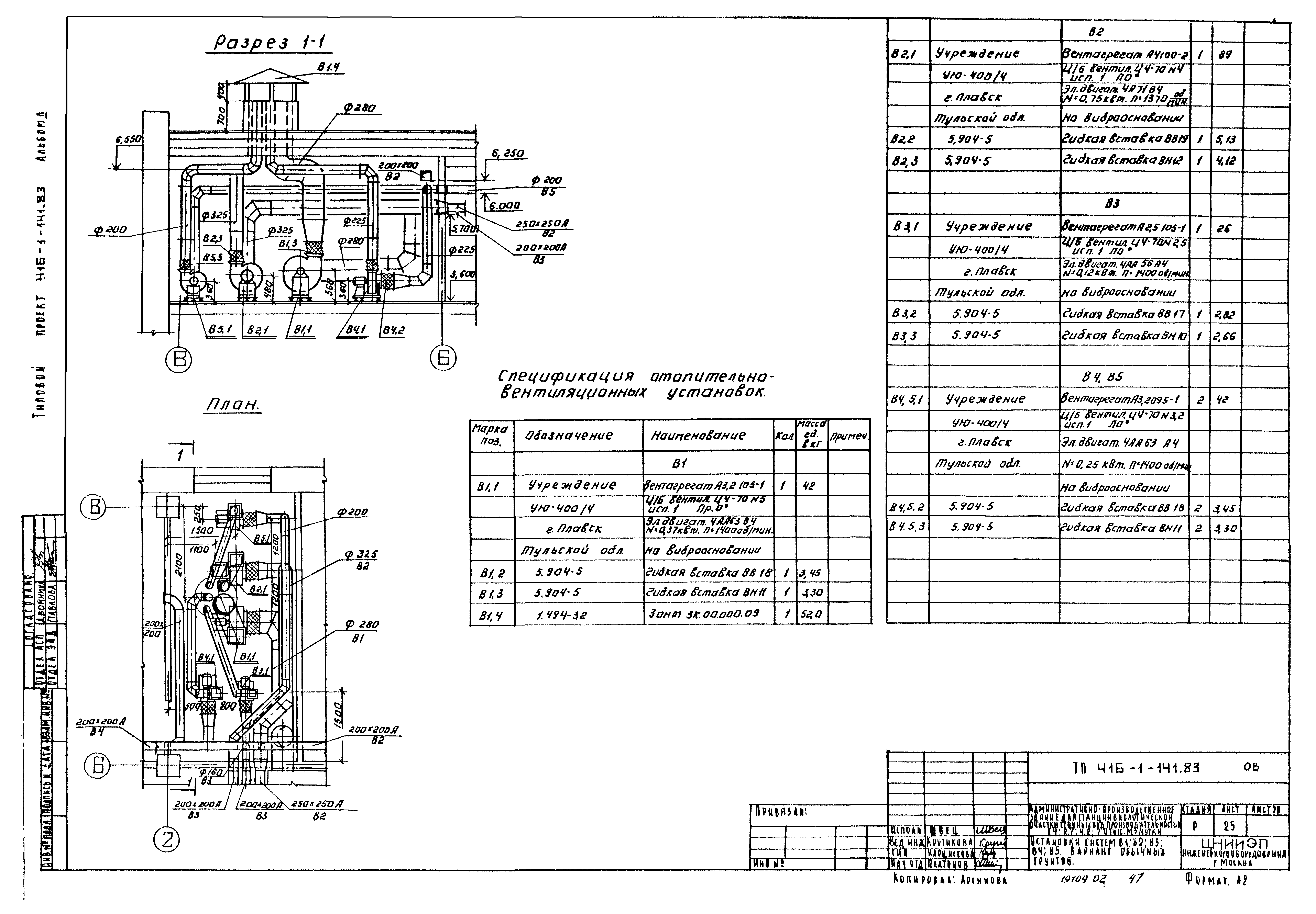 Типовой проект 416-1-141.83