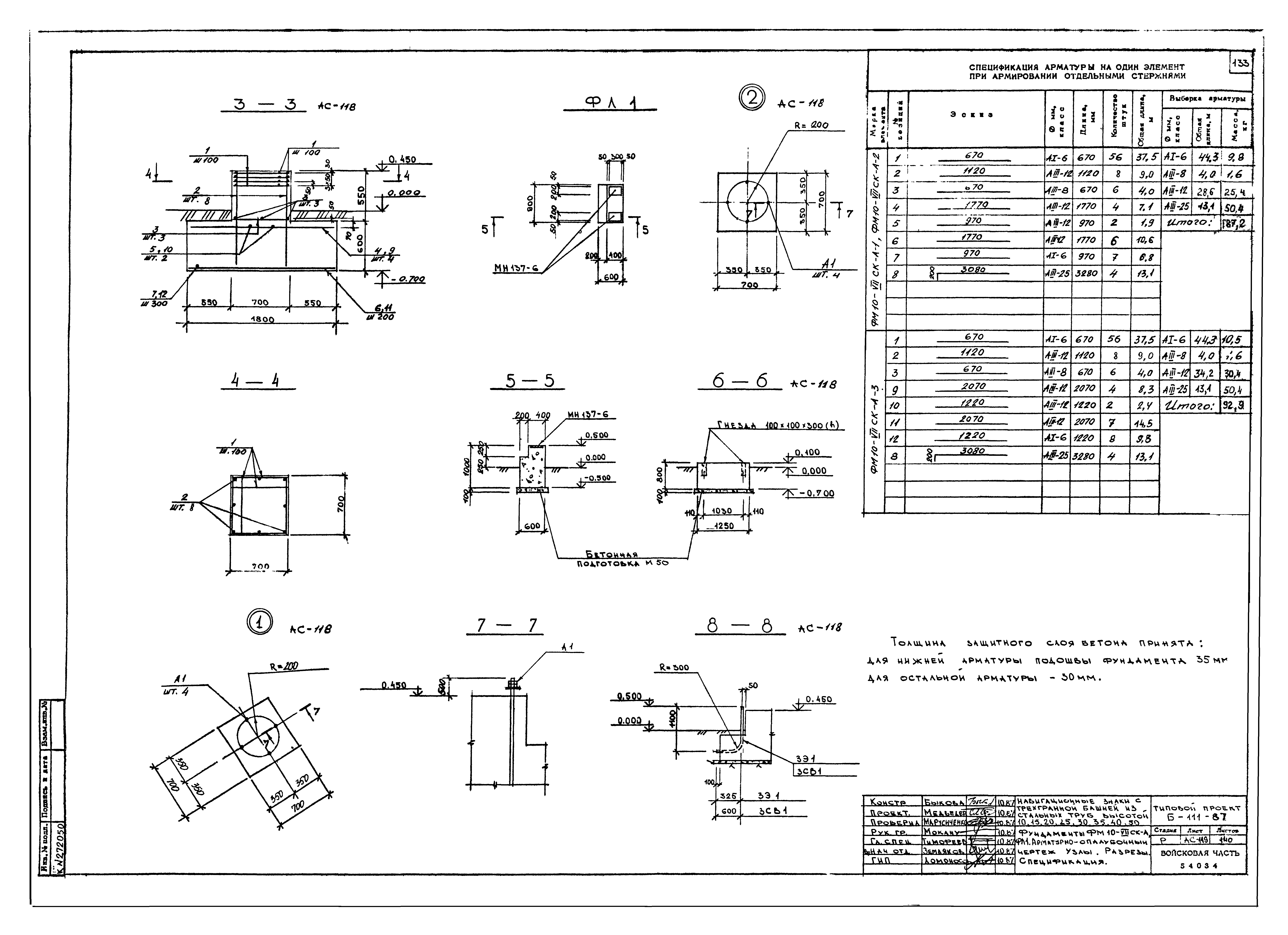 Типовой проект Б-111-87