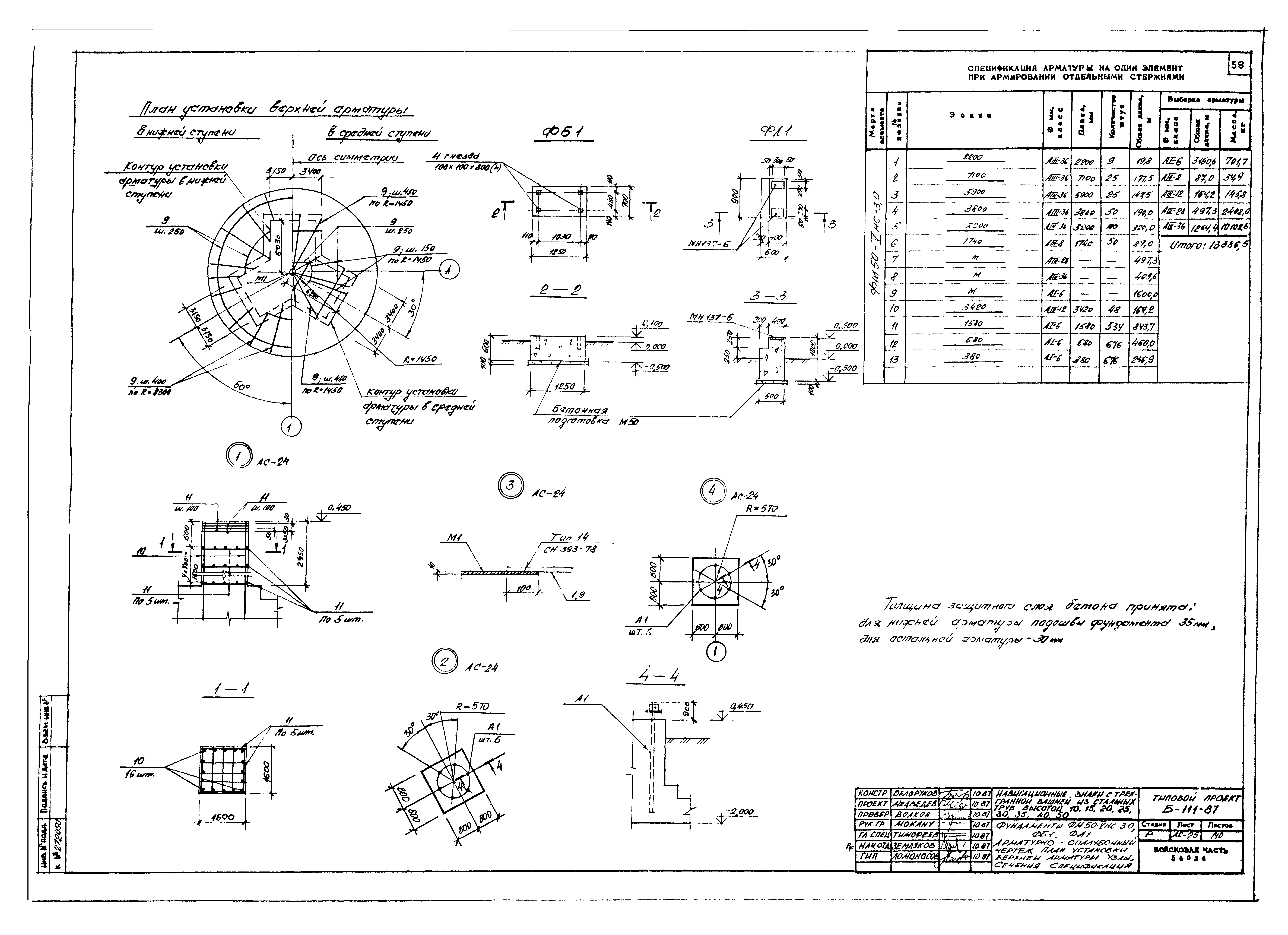 Типовой проект Б-111-87