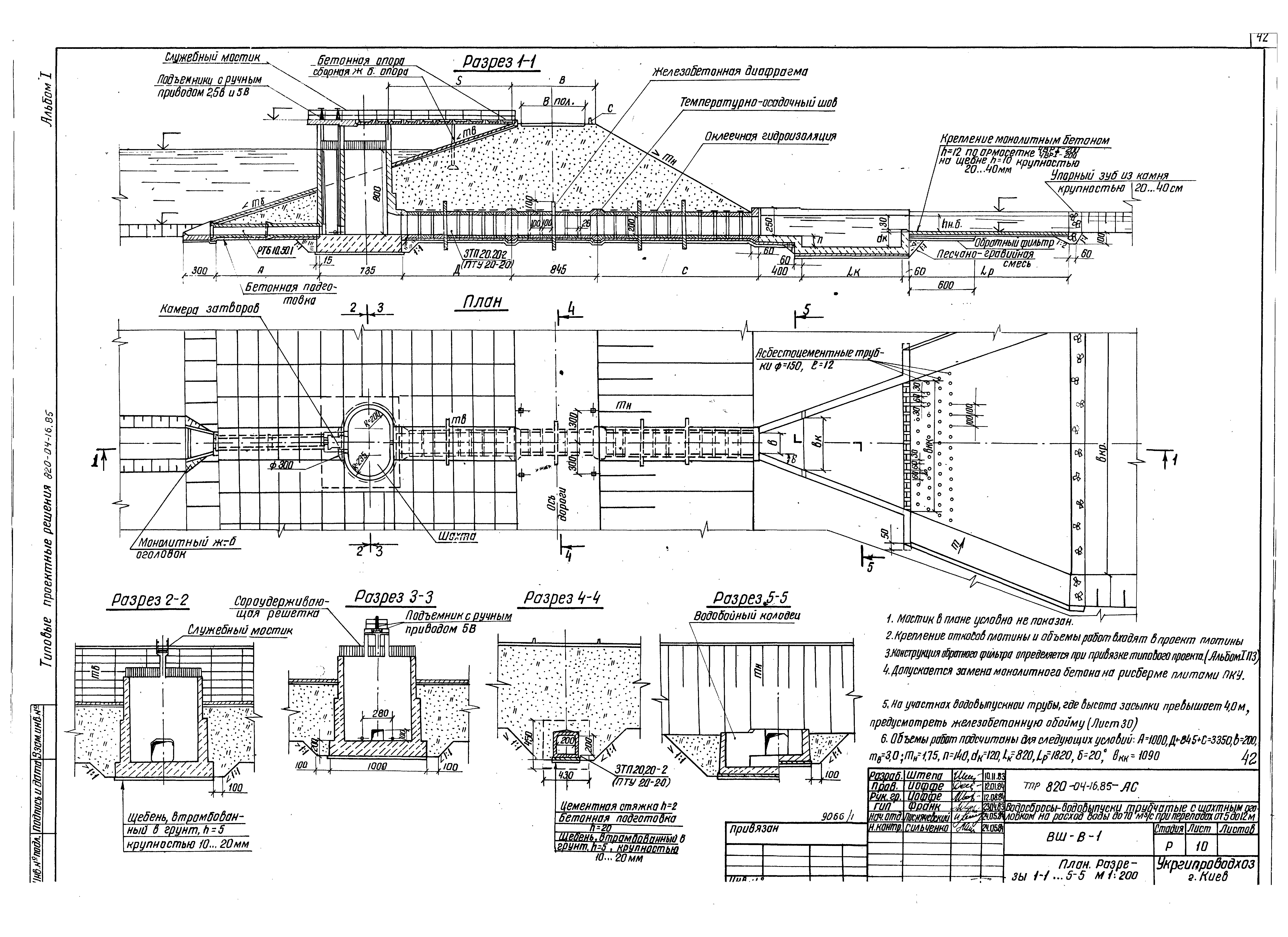 Типовые проектные решения 820-04-16.85