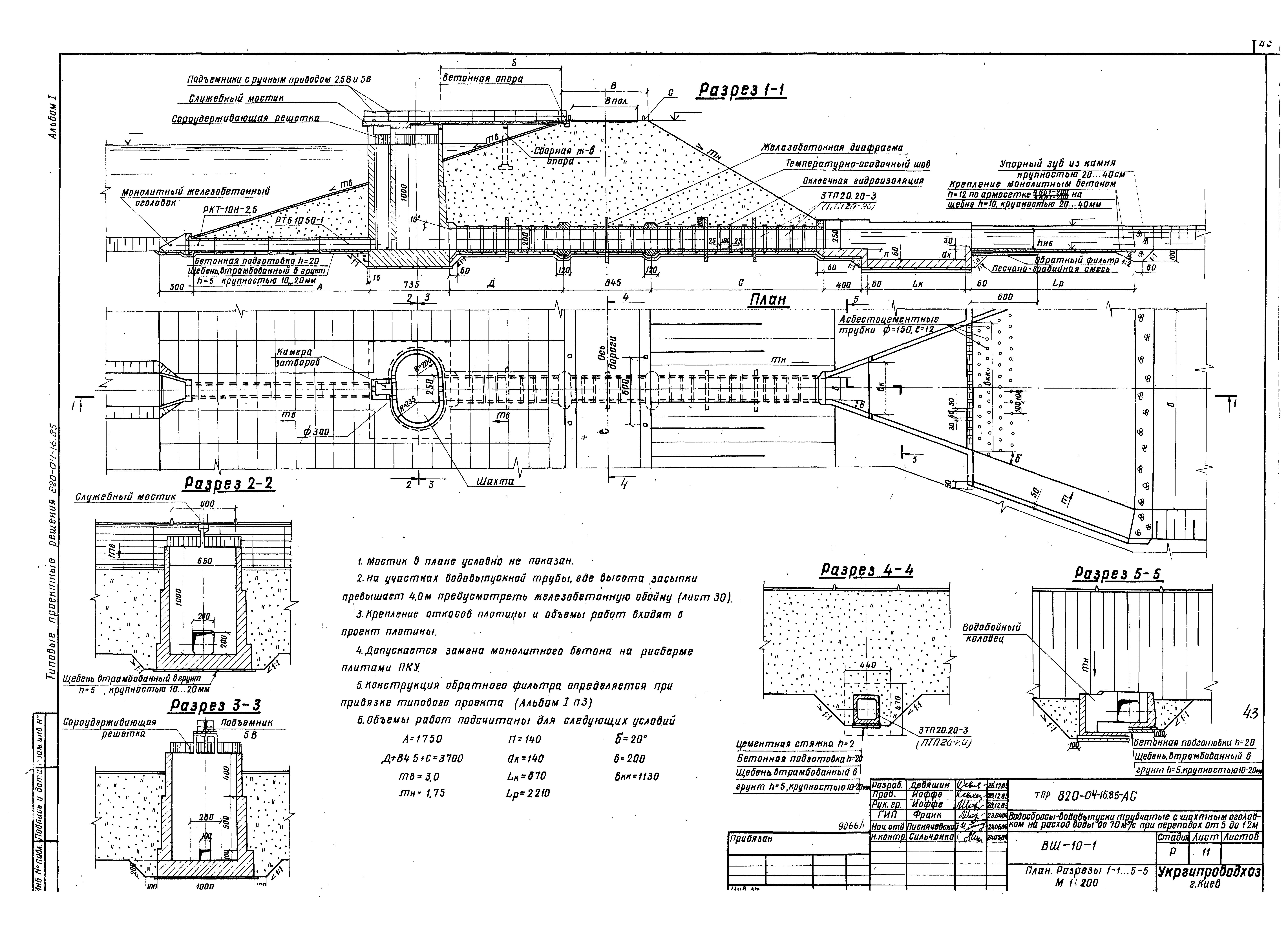 Типовые проектные решения 820-04-16.85
