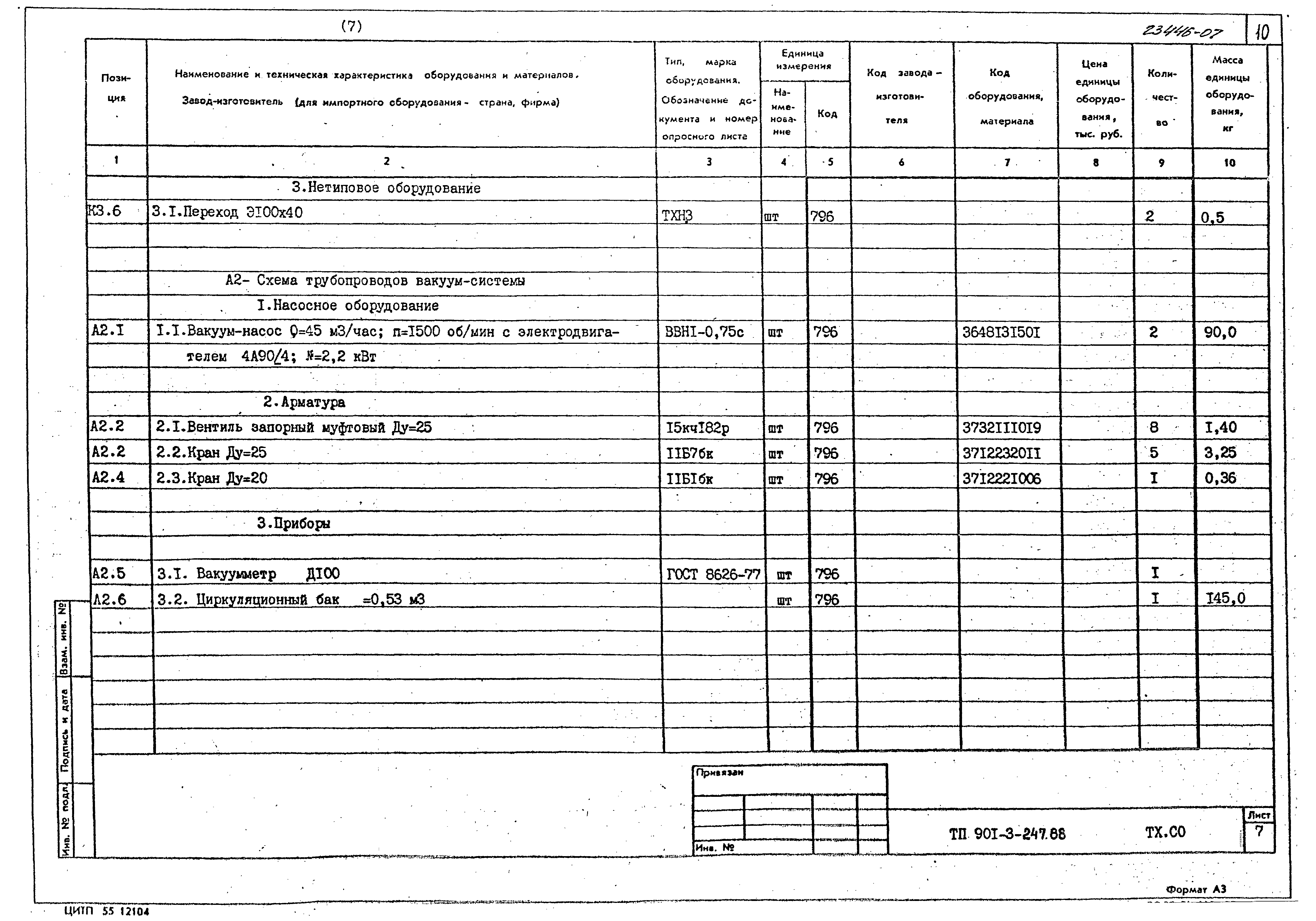 Типовой проект 901-3-247.88