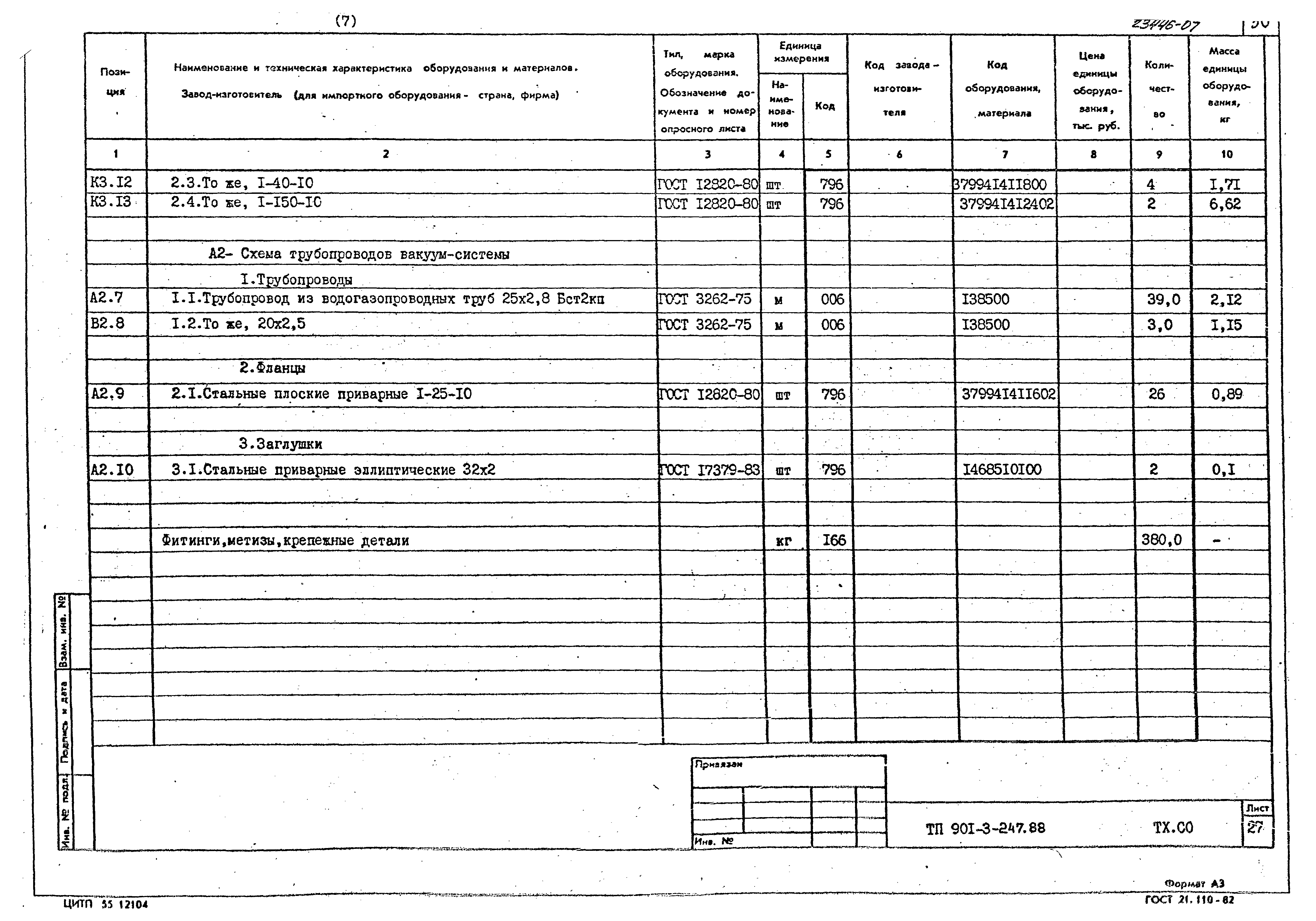 Типовой проект 901-3-247.88