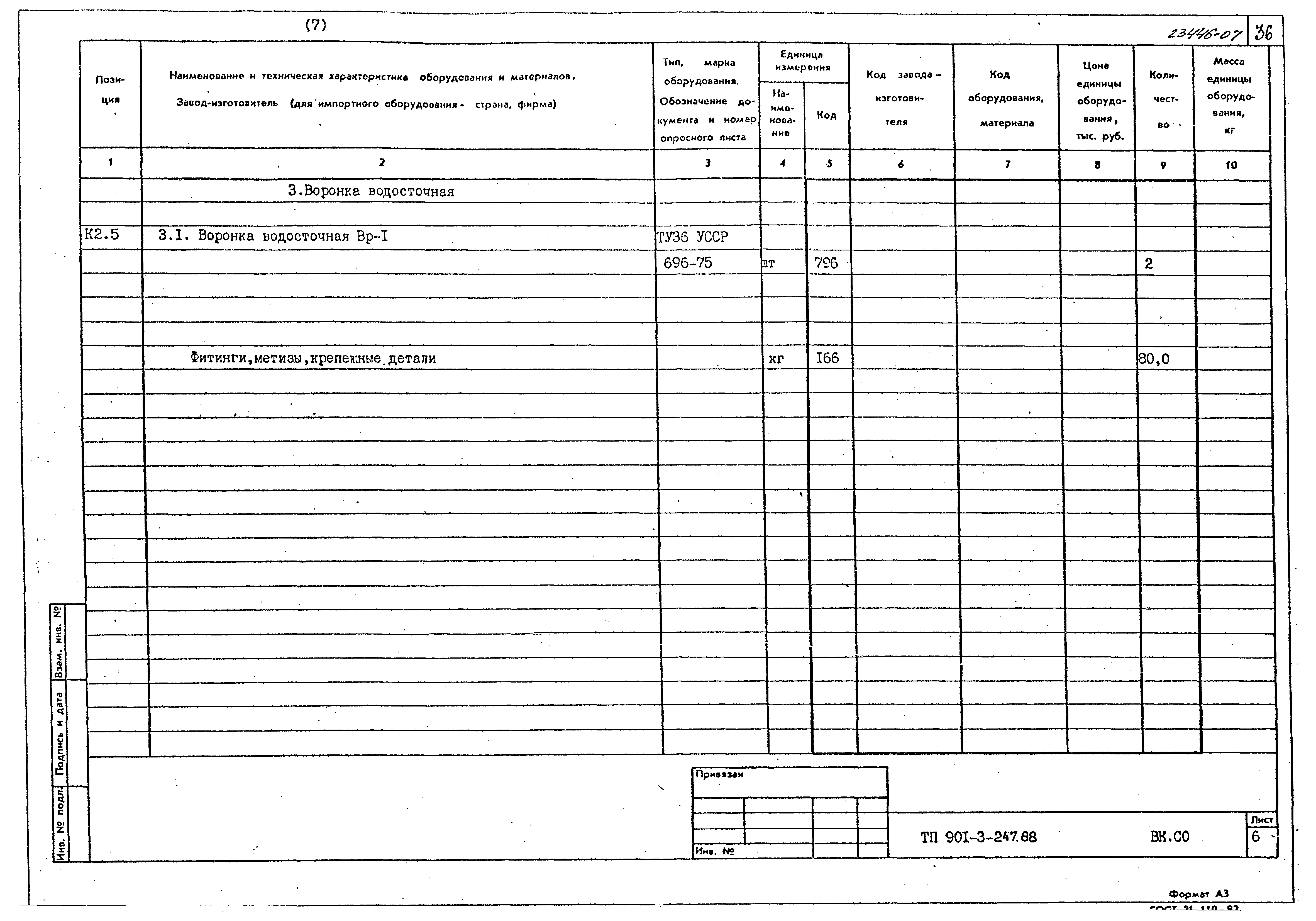 Типовой проект 901-3-247.88