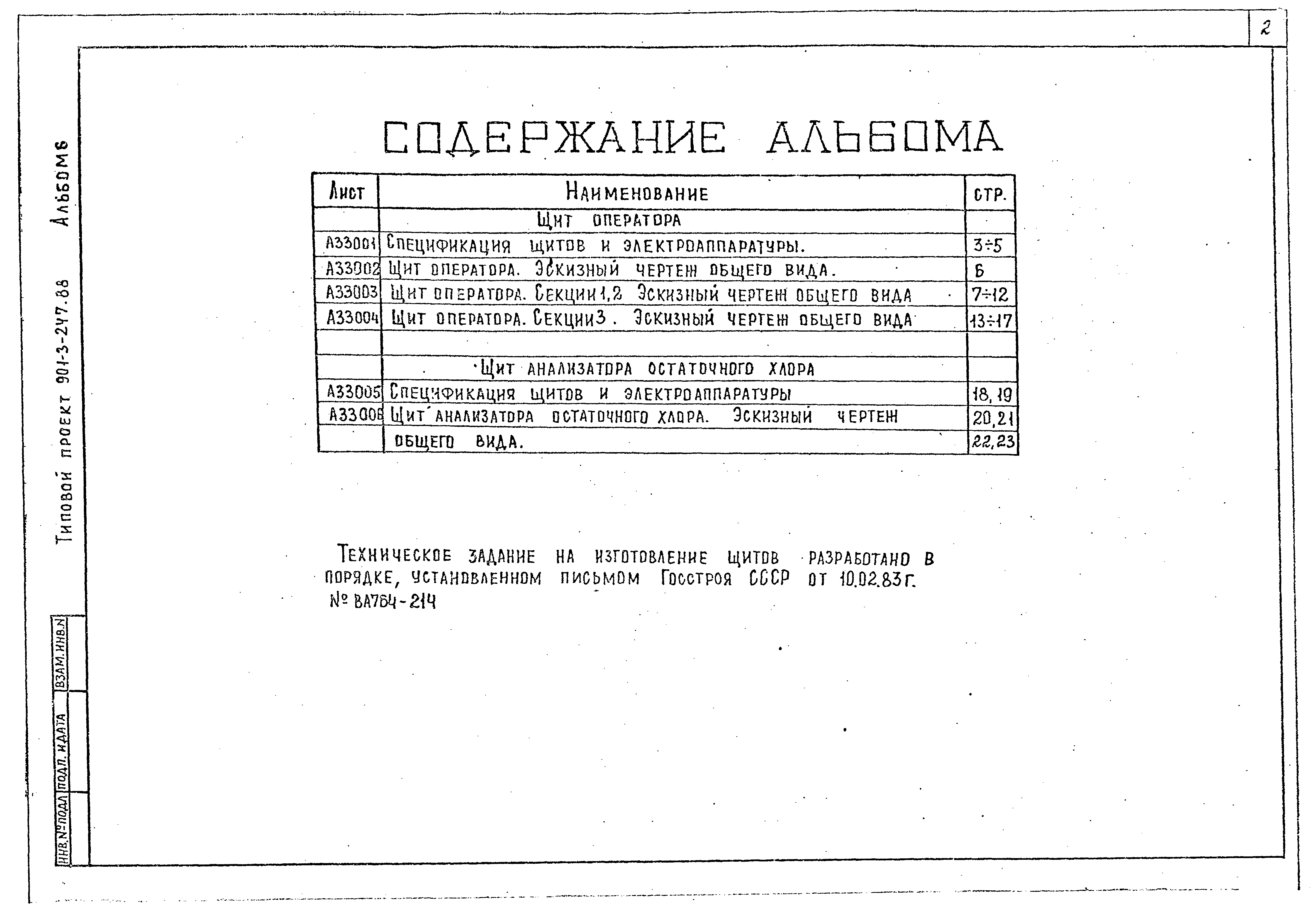 Типовой проект 901-3-247.88