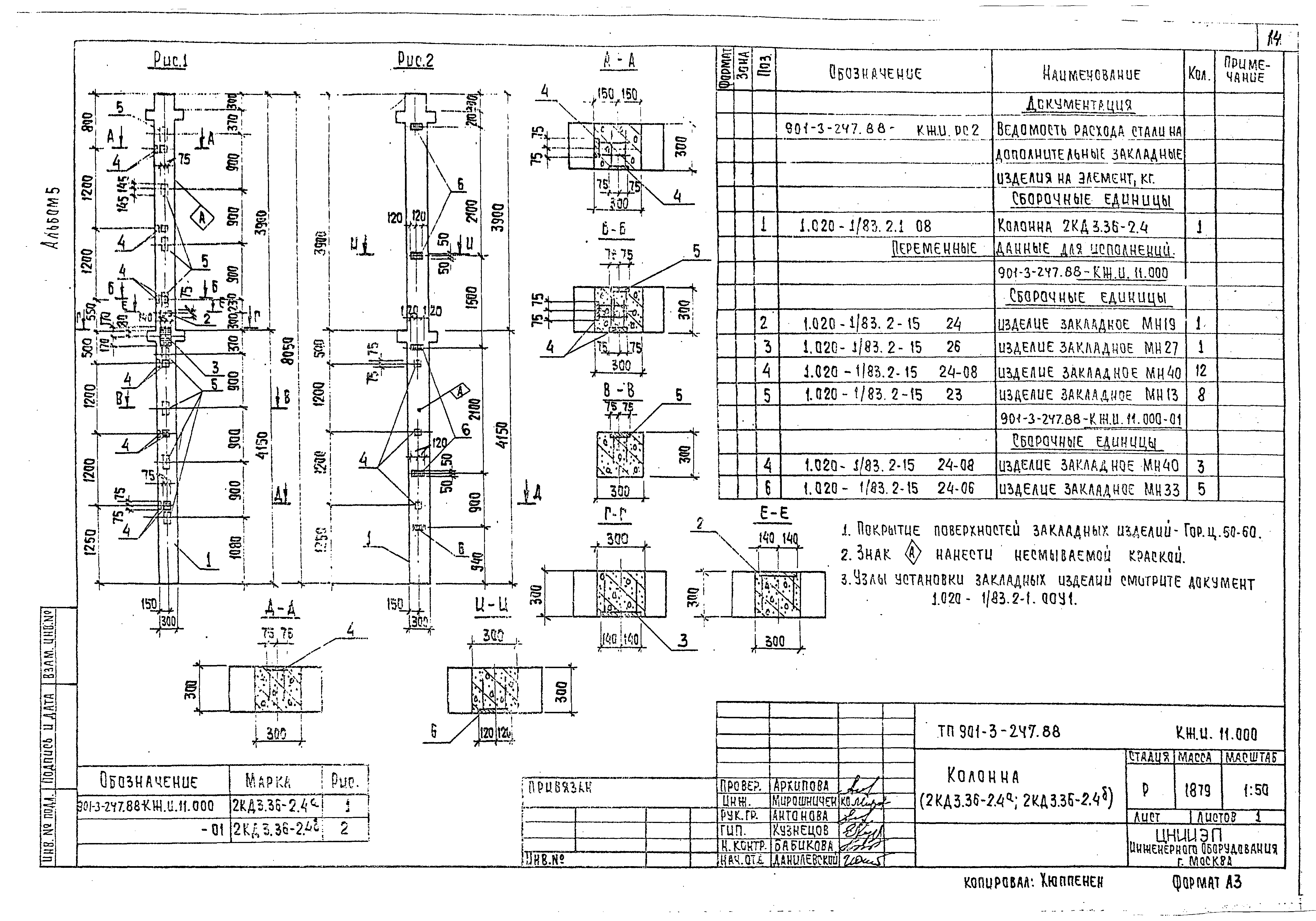Типовой проект 901-3-247.88