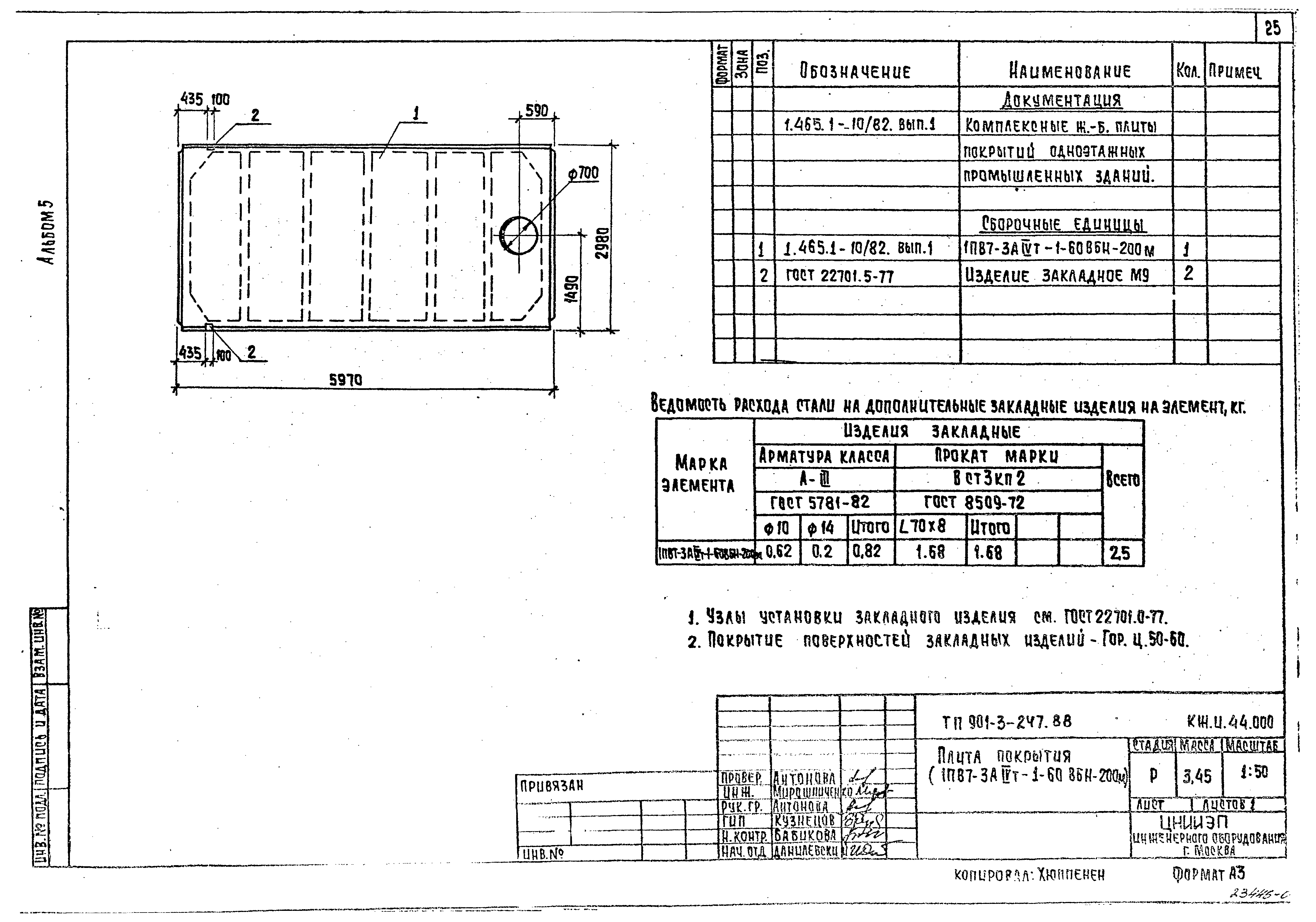 Типовой проект 901-3-247.88