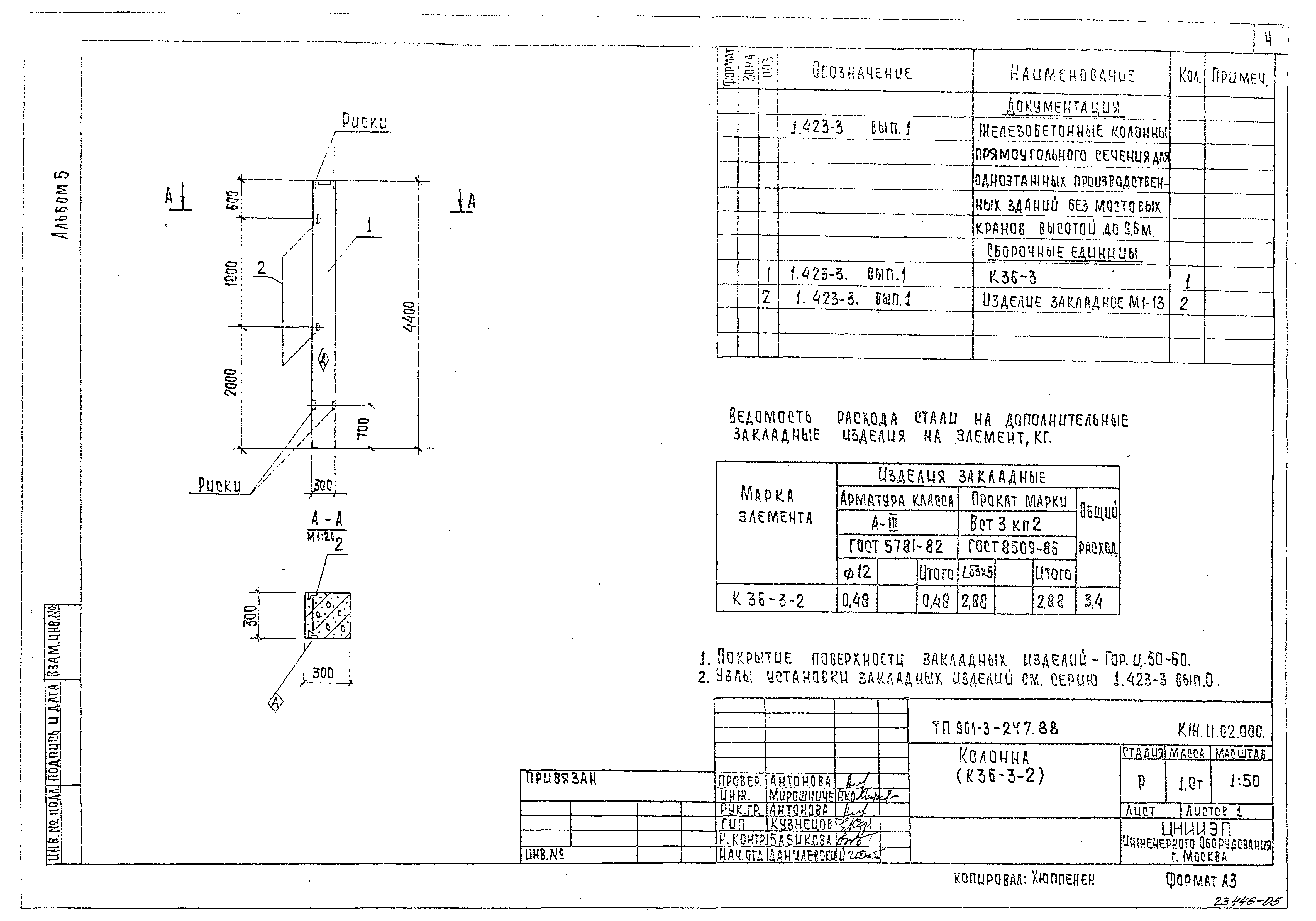 Типовой проект 901-3-247.88