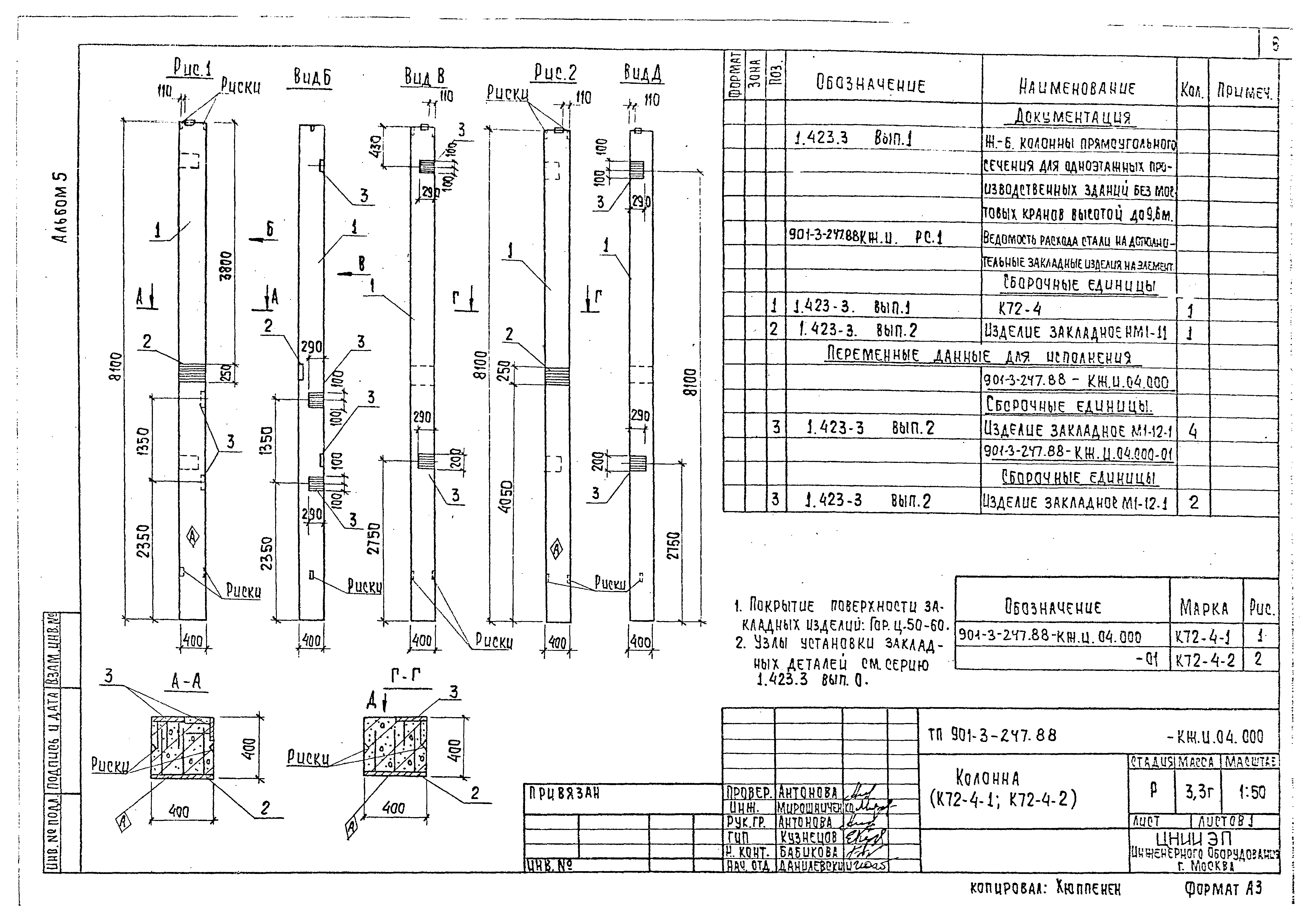 Типовой проект 901-3-247.88