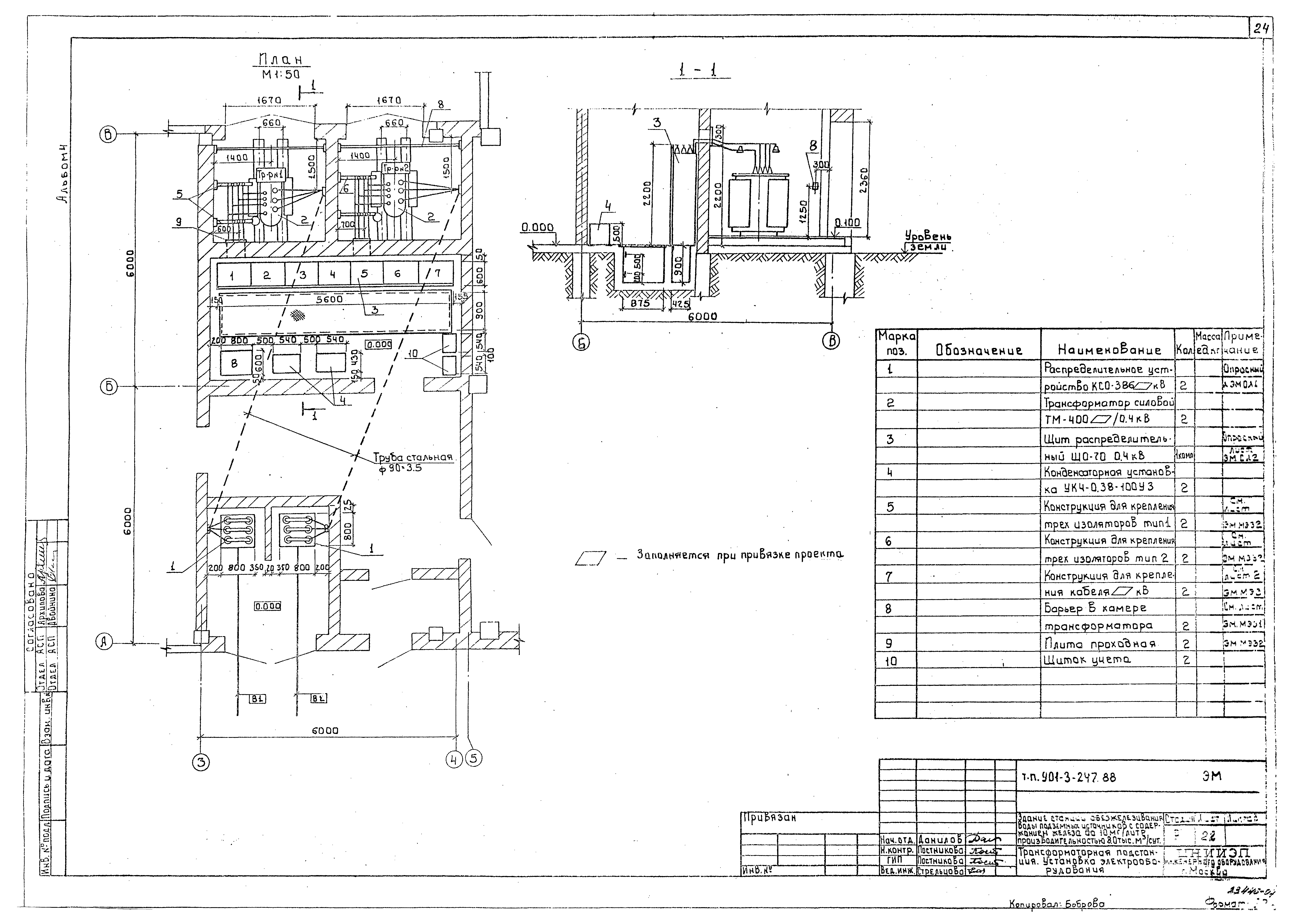 Типовой проект 901-3-247.88