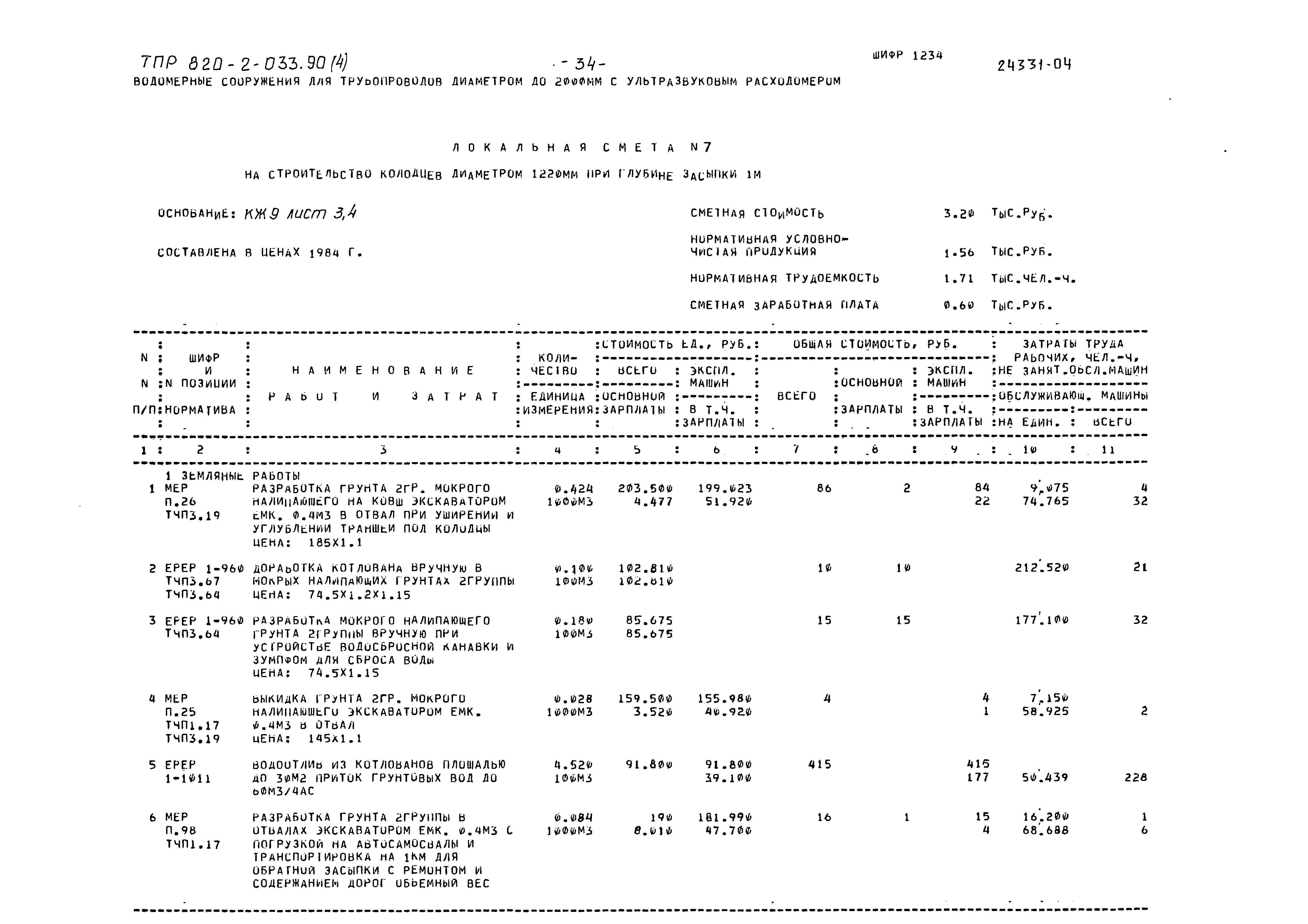 Типовые проектные решения 820-2-033.90