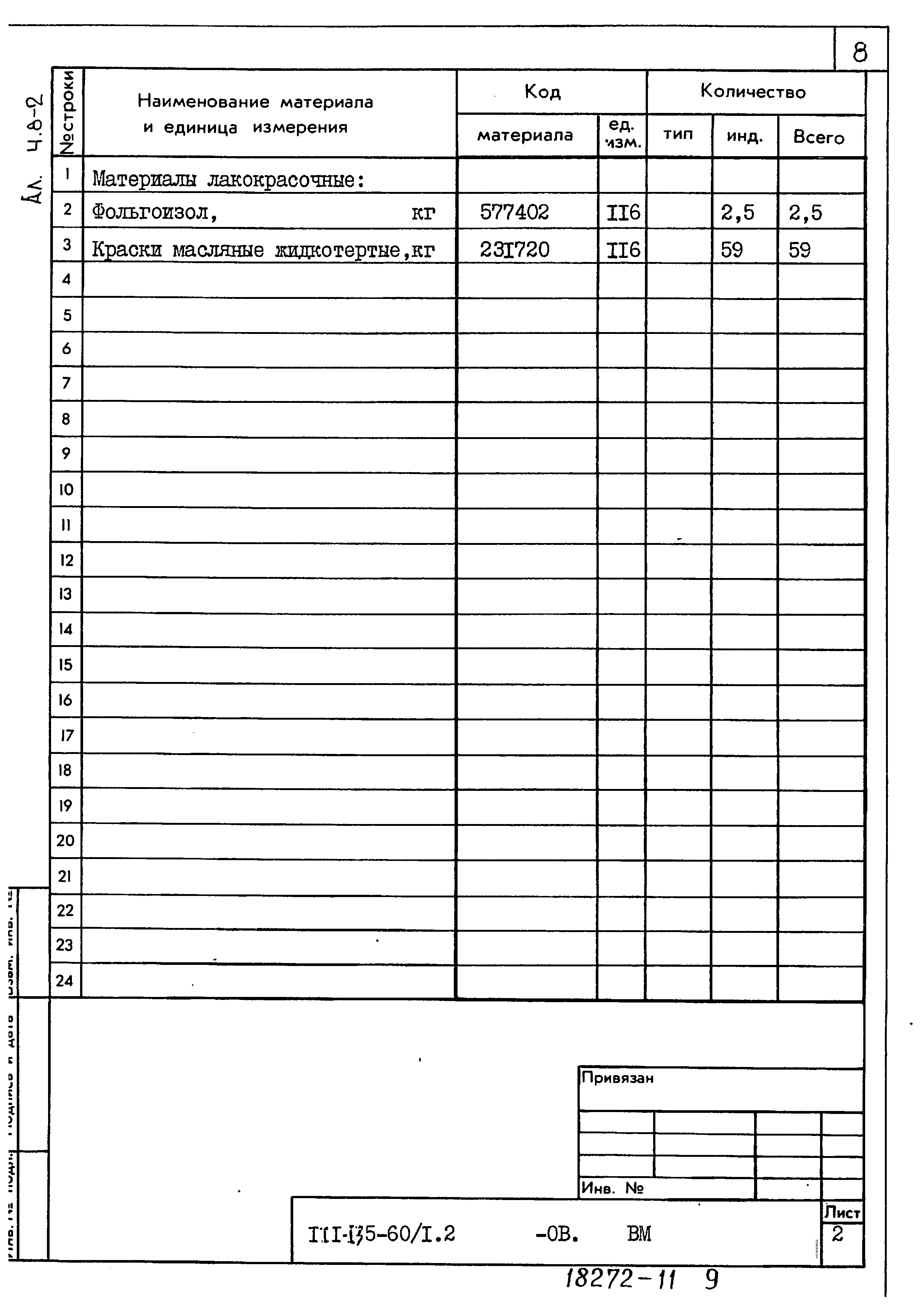 Типовой проект 111-135-60/1.2