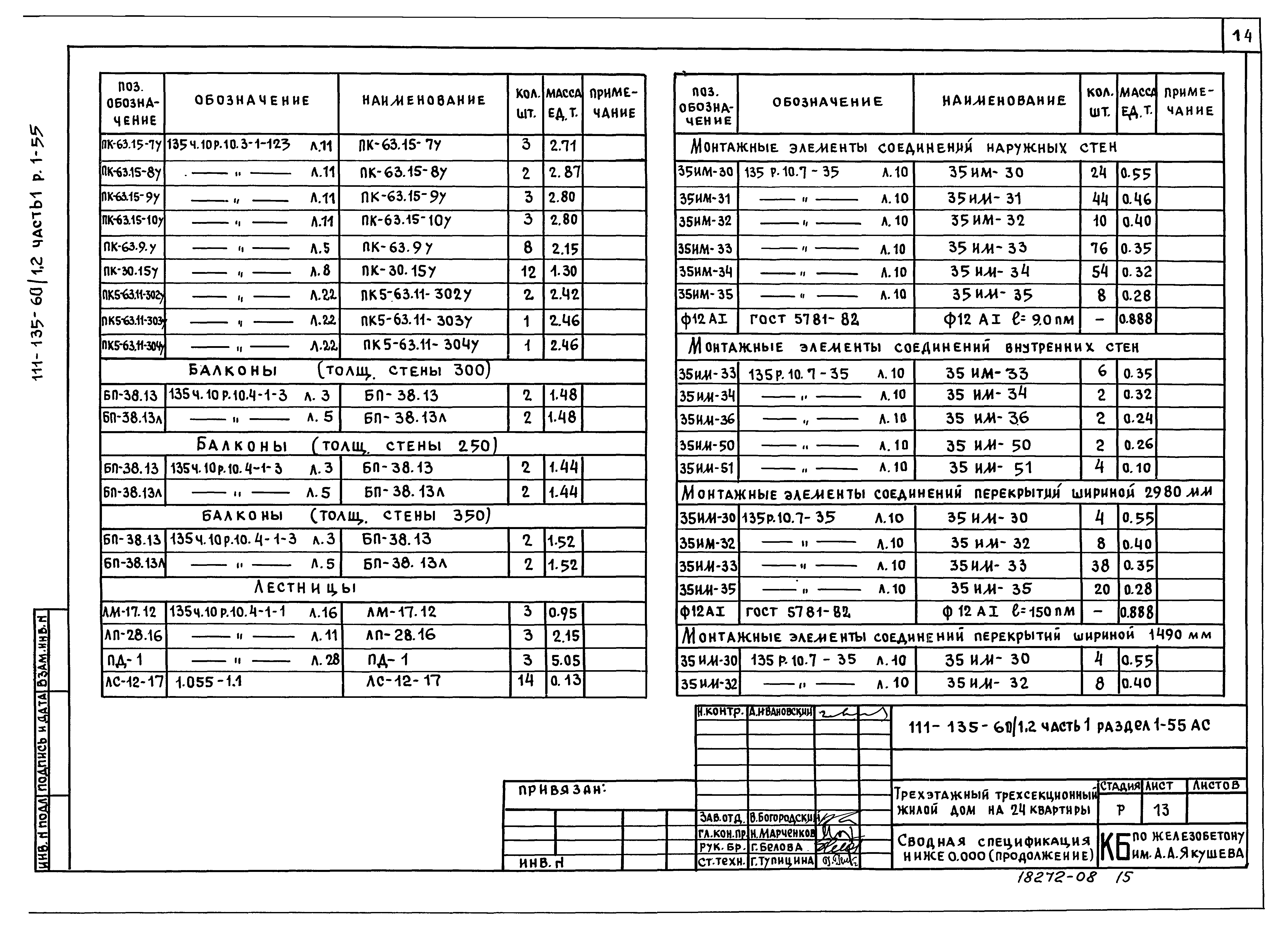 Типовой проект 111-135-60/1.2