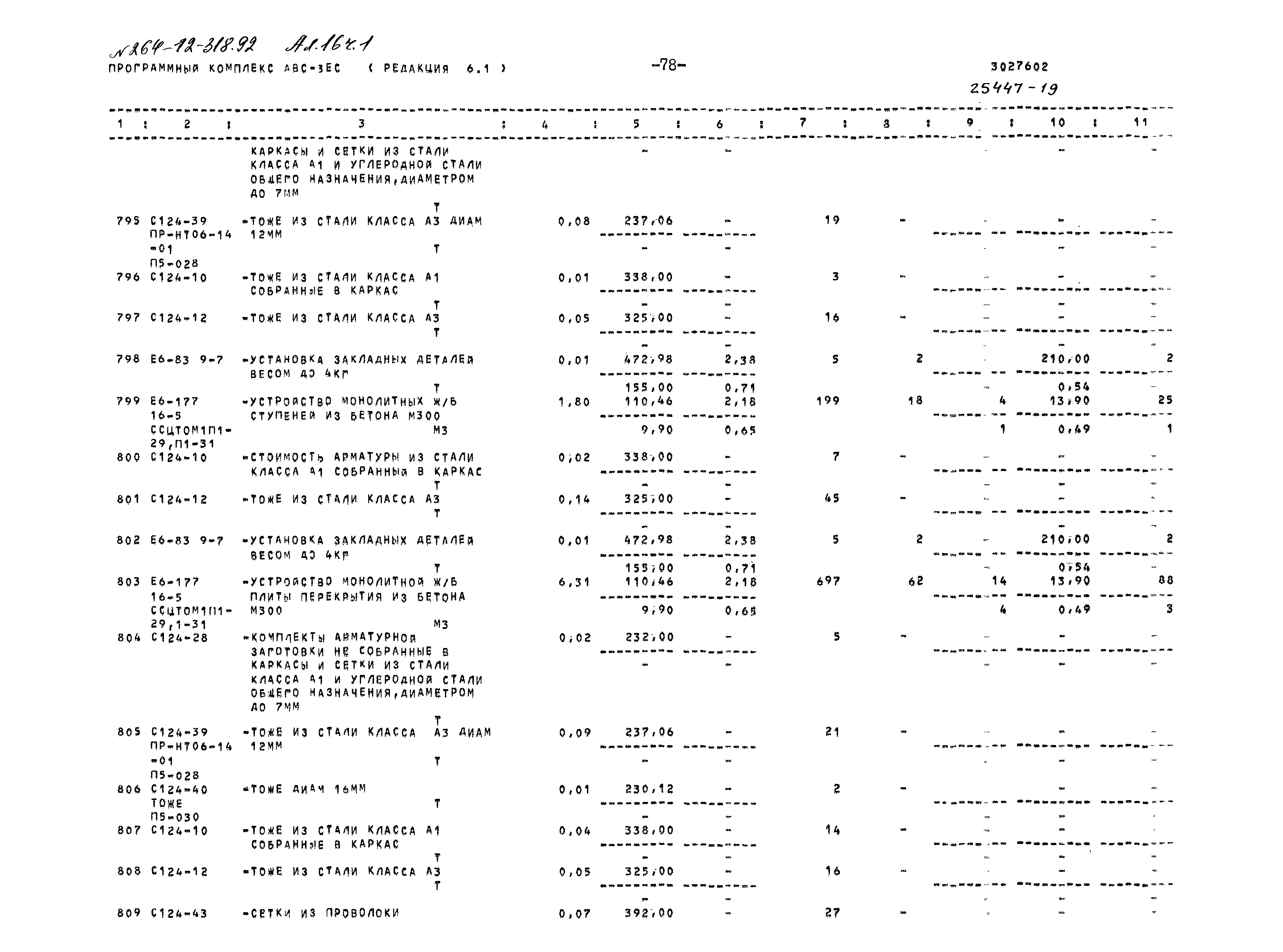 Типовой проект 264-12-318.92