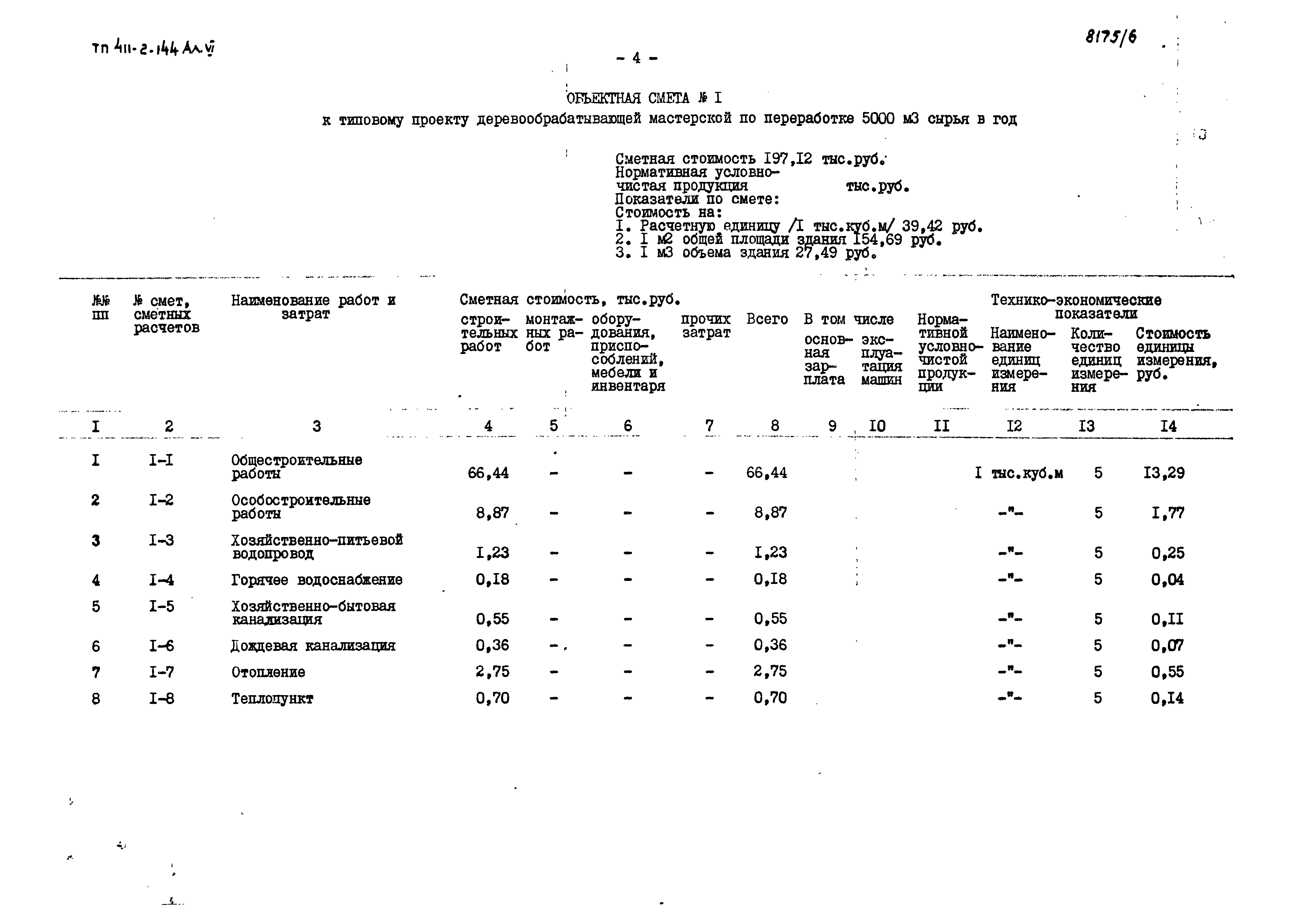 Типовой проект 411-2-144