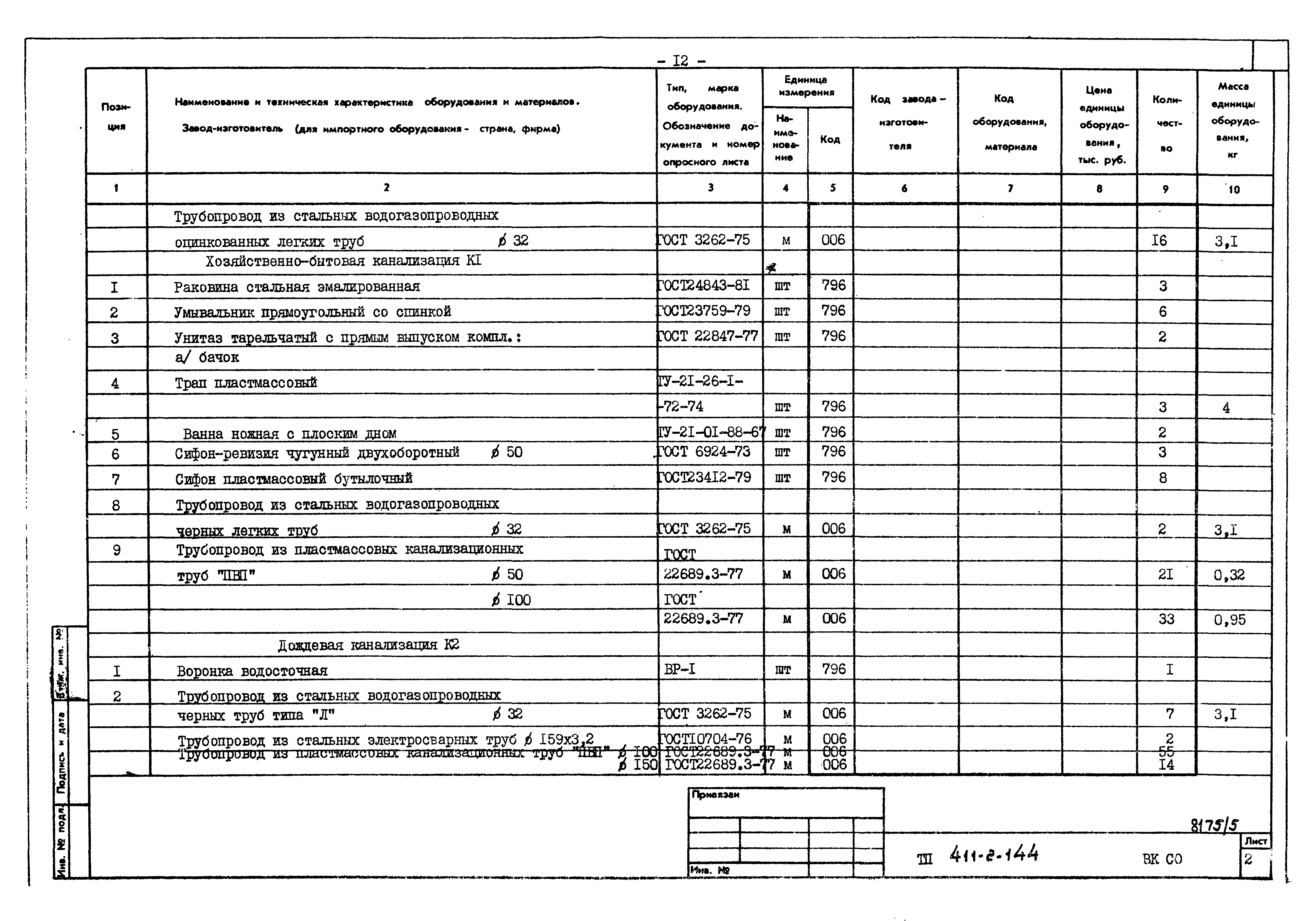 Типовой проект 411-2-144