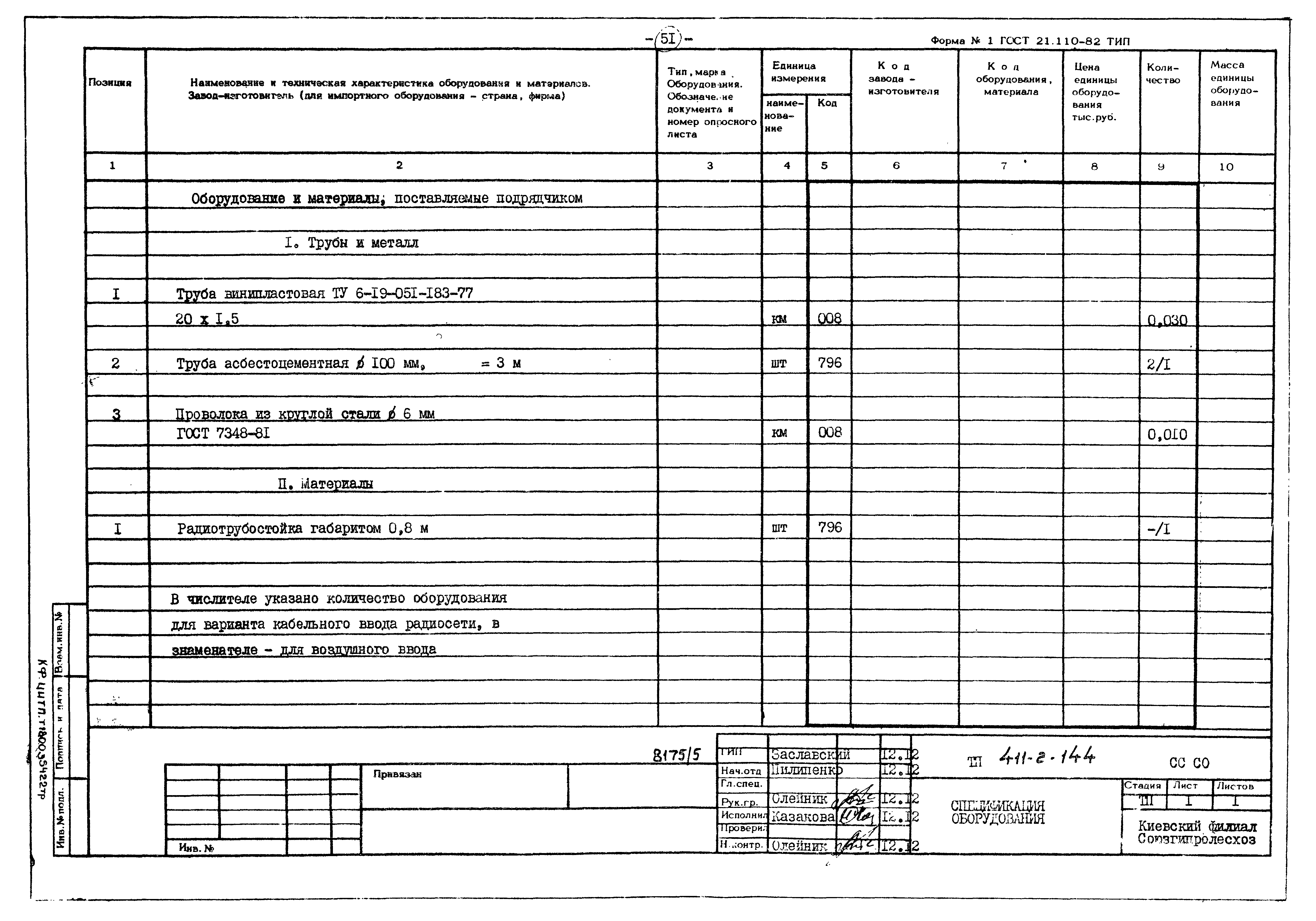 Типовой проект 411-2-144